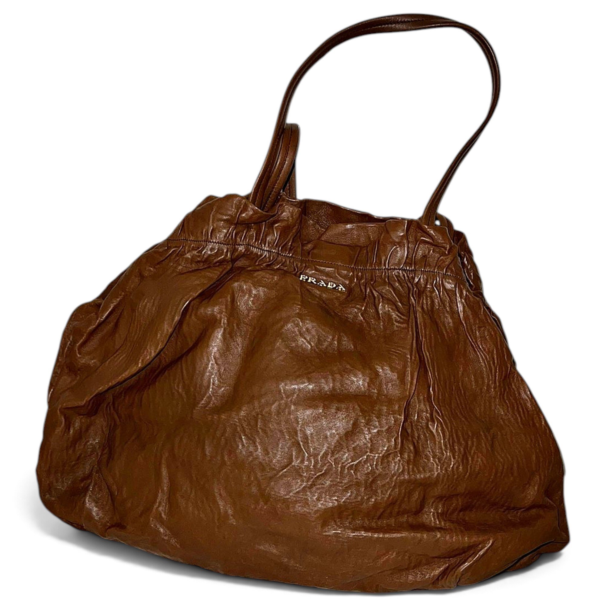 Leather handbag