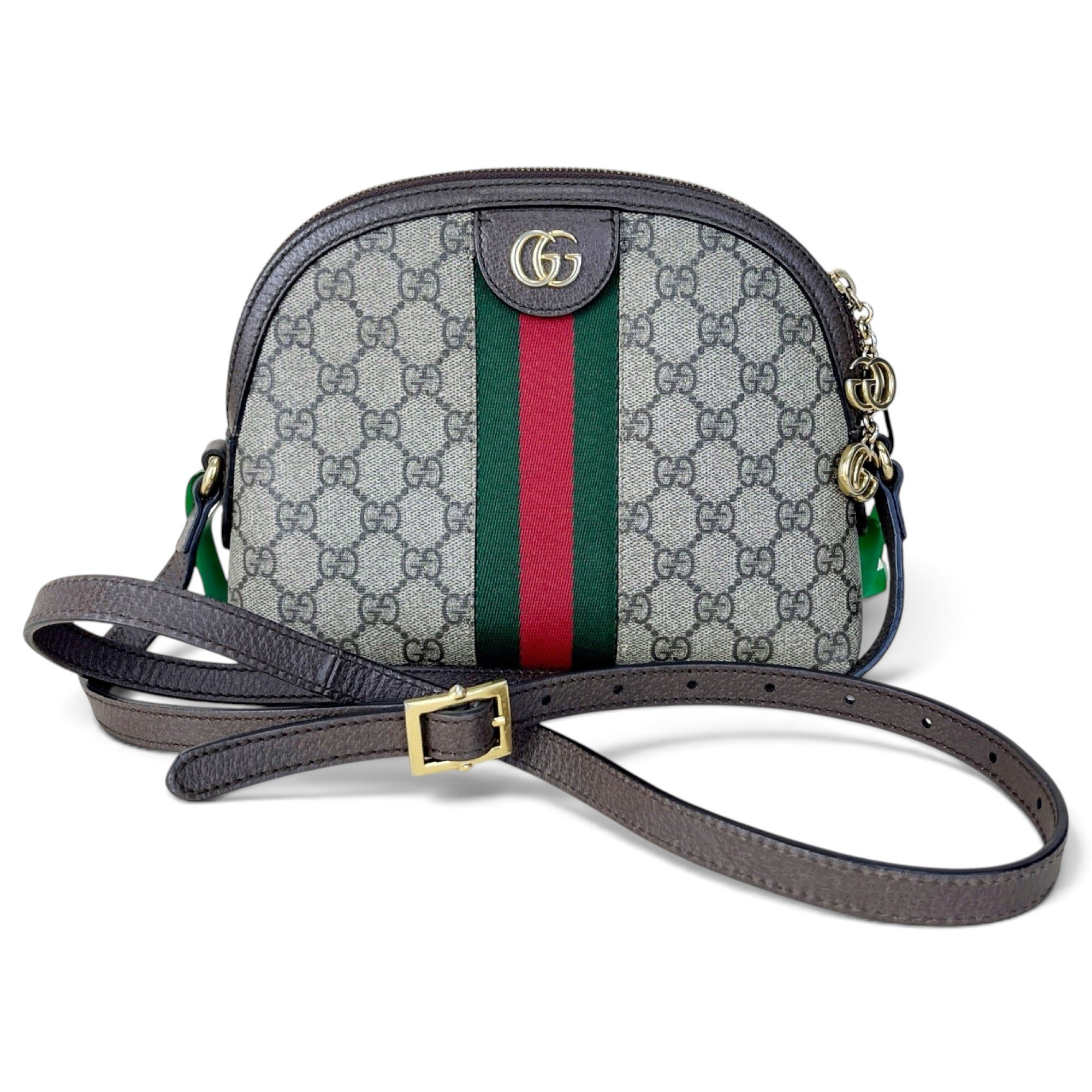 Ophidia Dome cloth crossbody bag