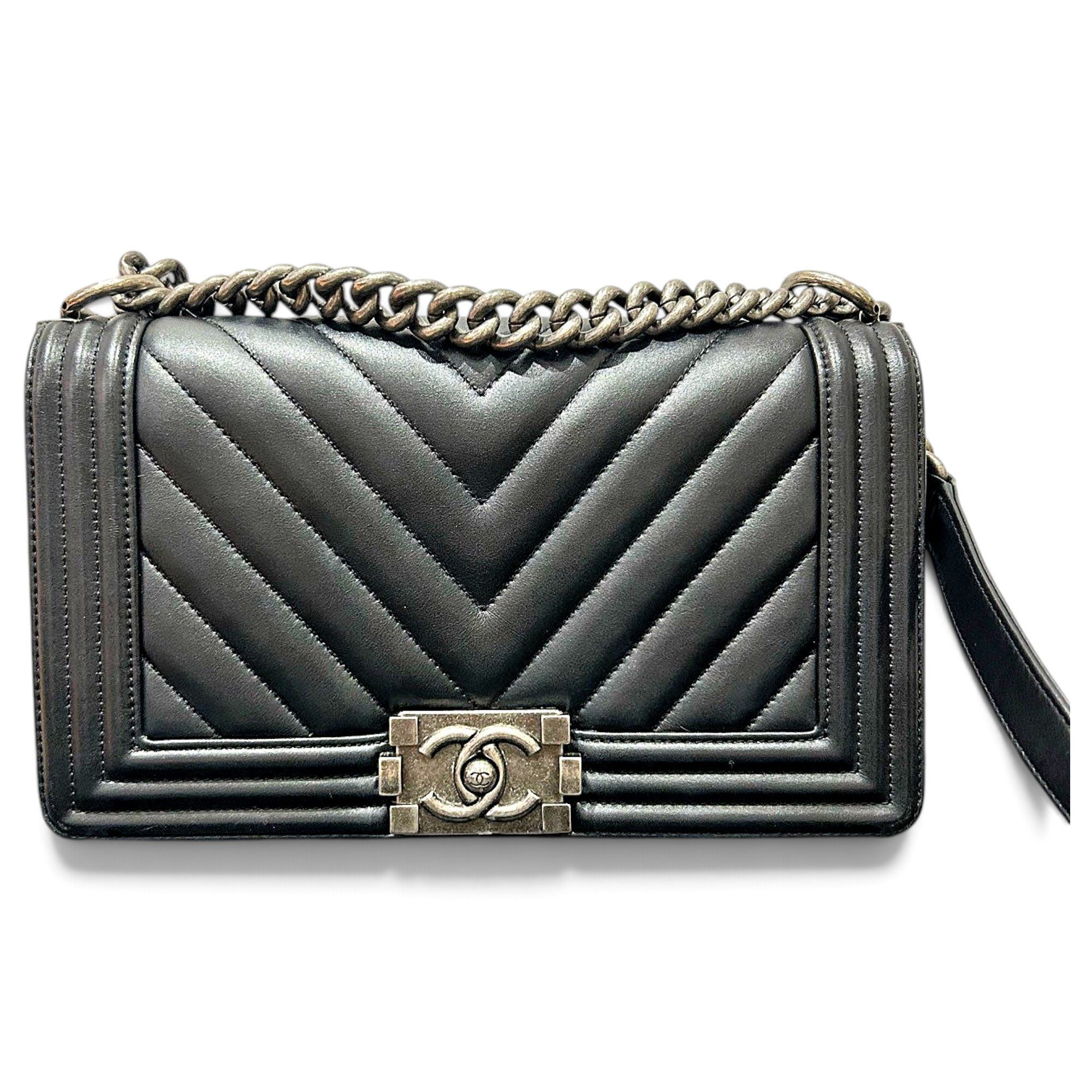 Boy leather handbag