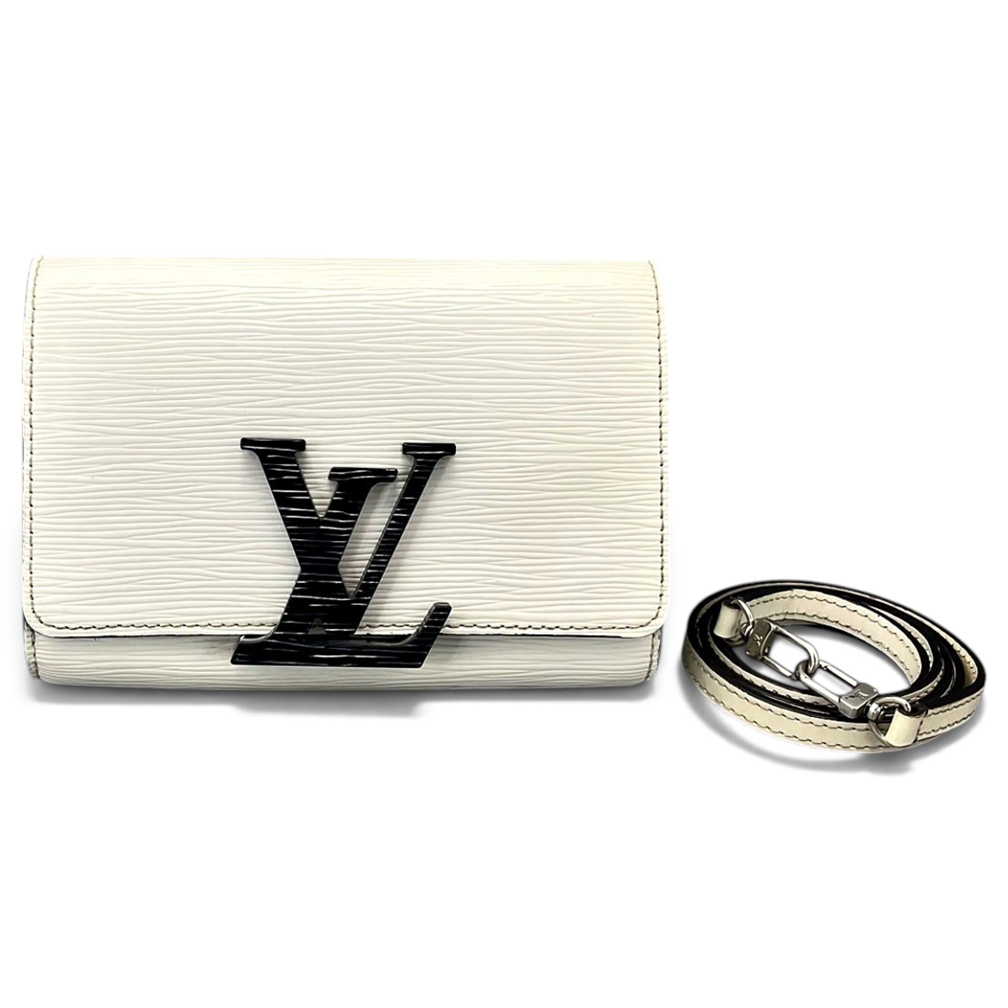 Twist leather crossbody bag