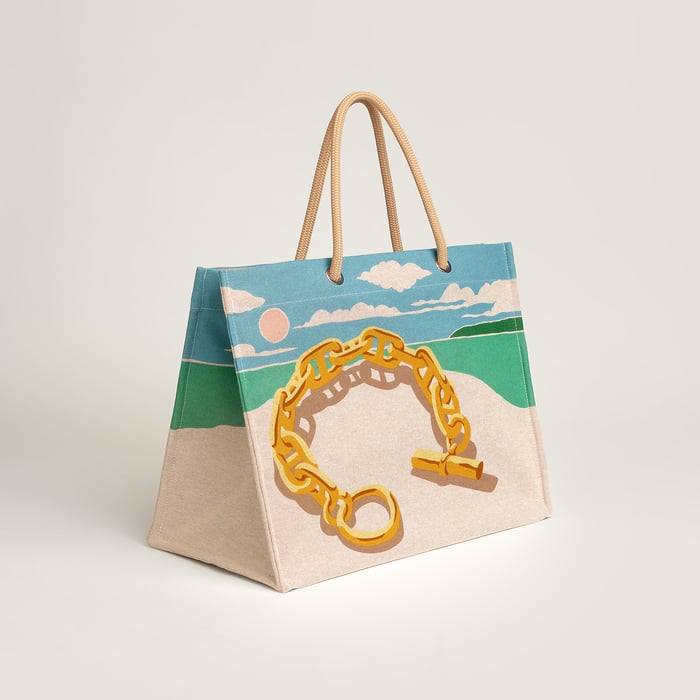 or Escale a La Plage Beach Bag