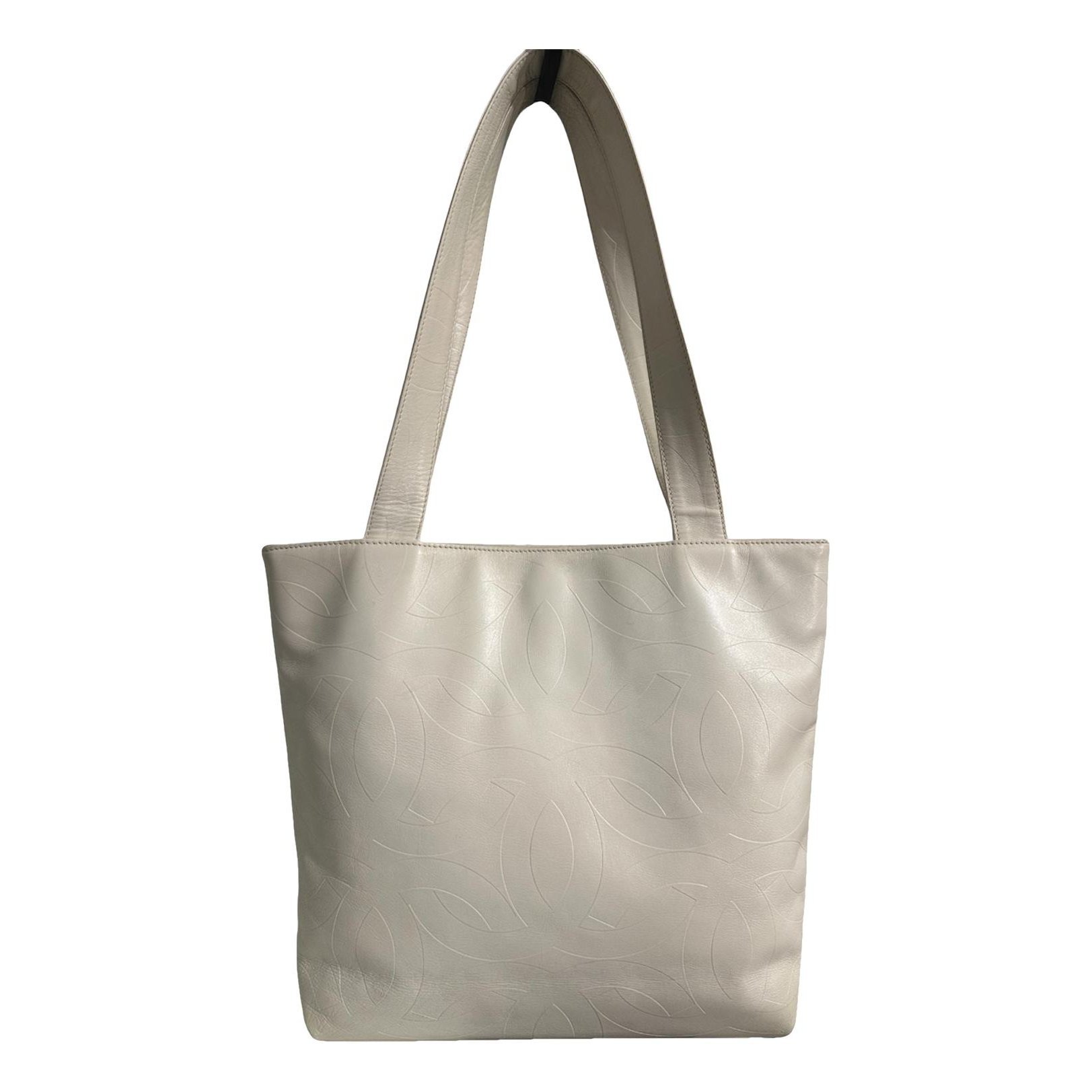 Leather tote