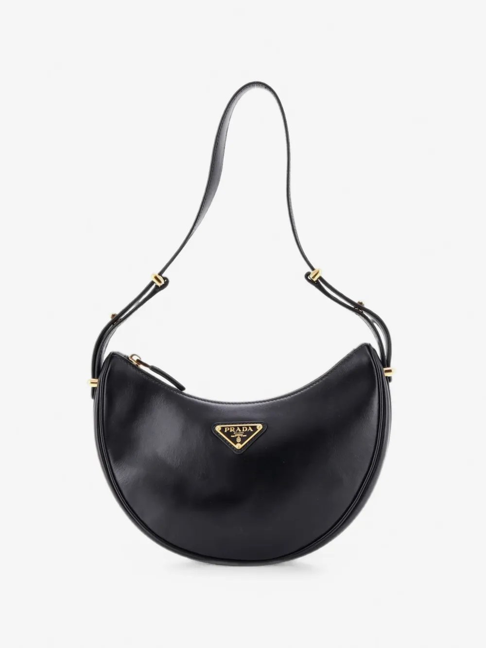 Arque Half Moon Leather Small hobo bag