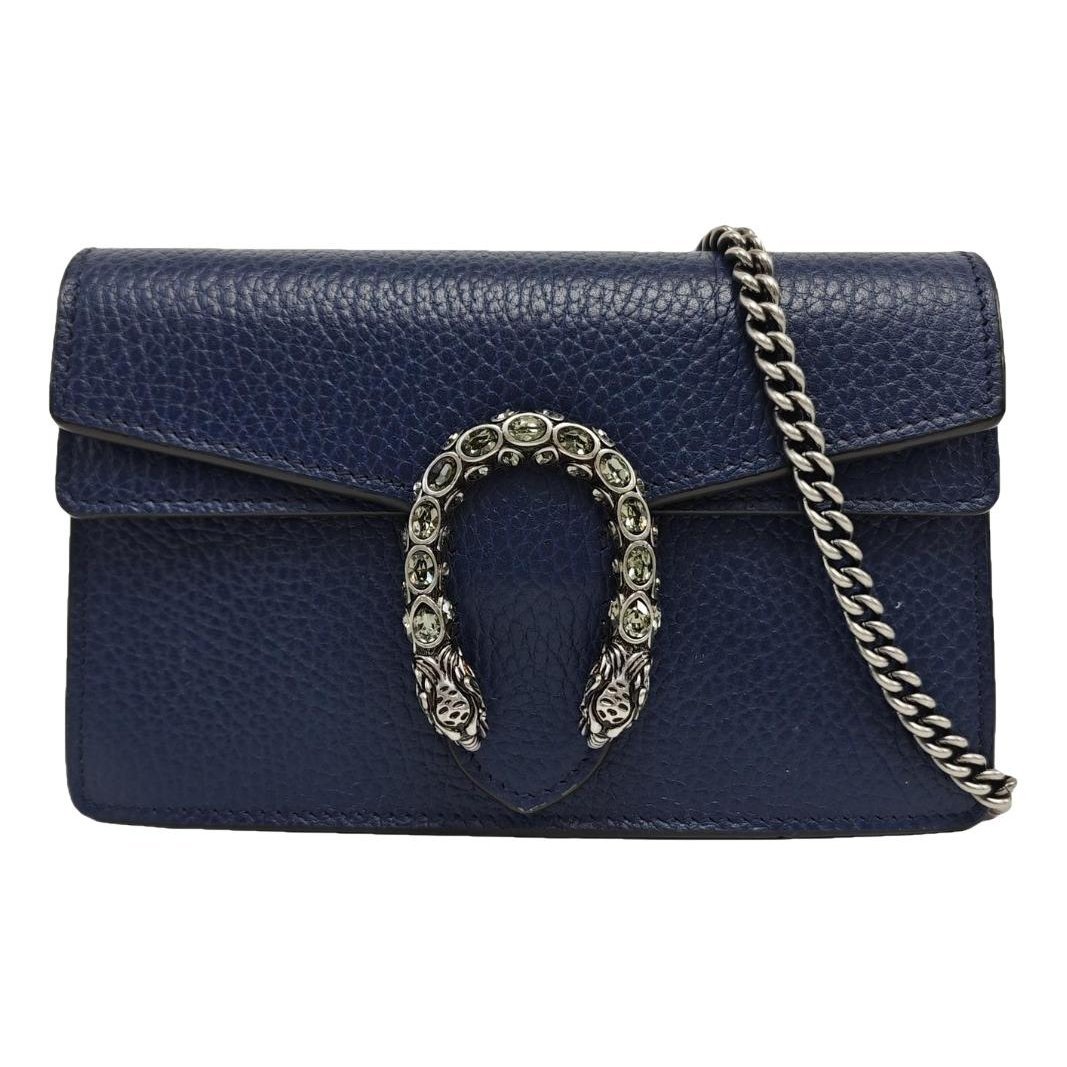 Dionysus Super Mini leather crossbody bag