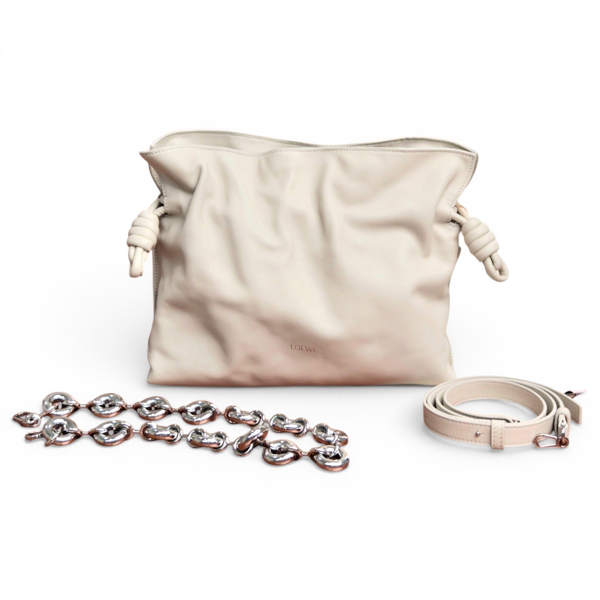Flamenco leather handbag