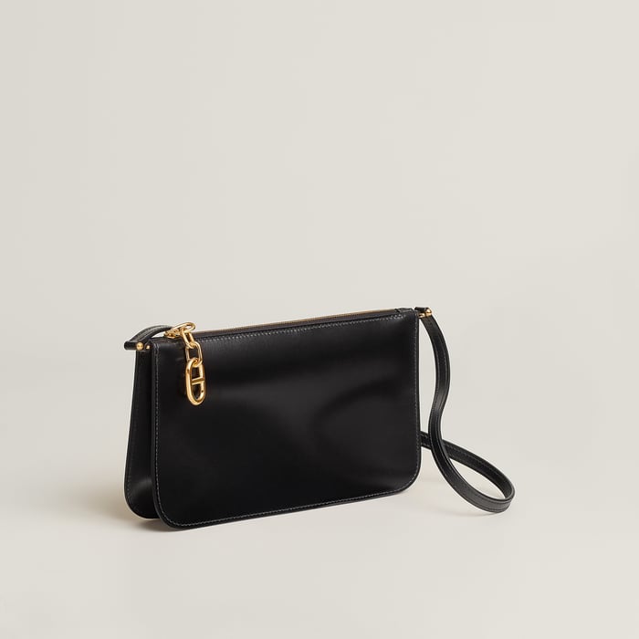 Noir Zipengo Chaine d'Ancre to Go Pouch