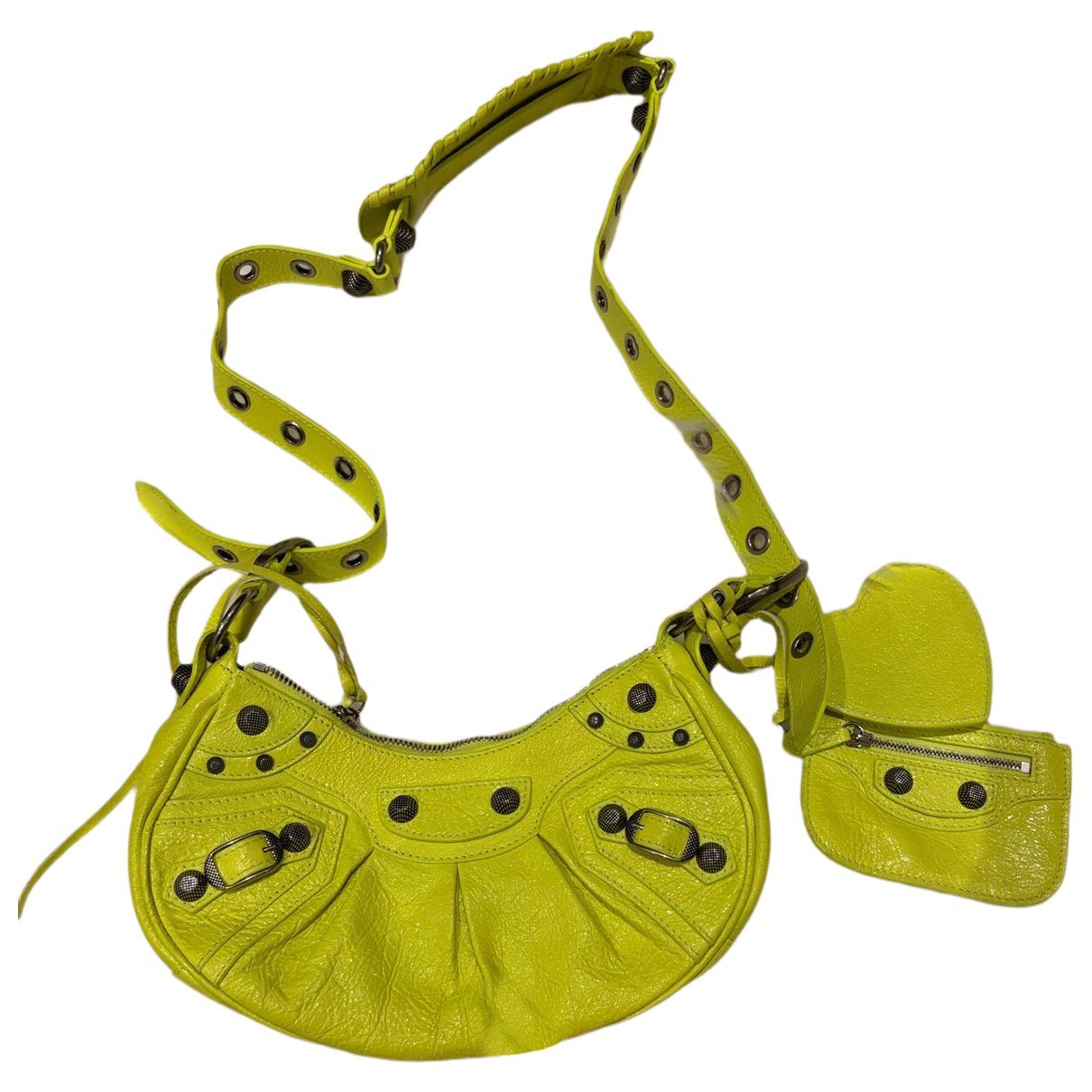 Le Cagole leather handbag