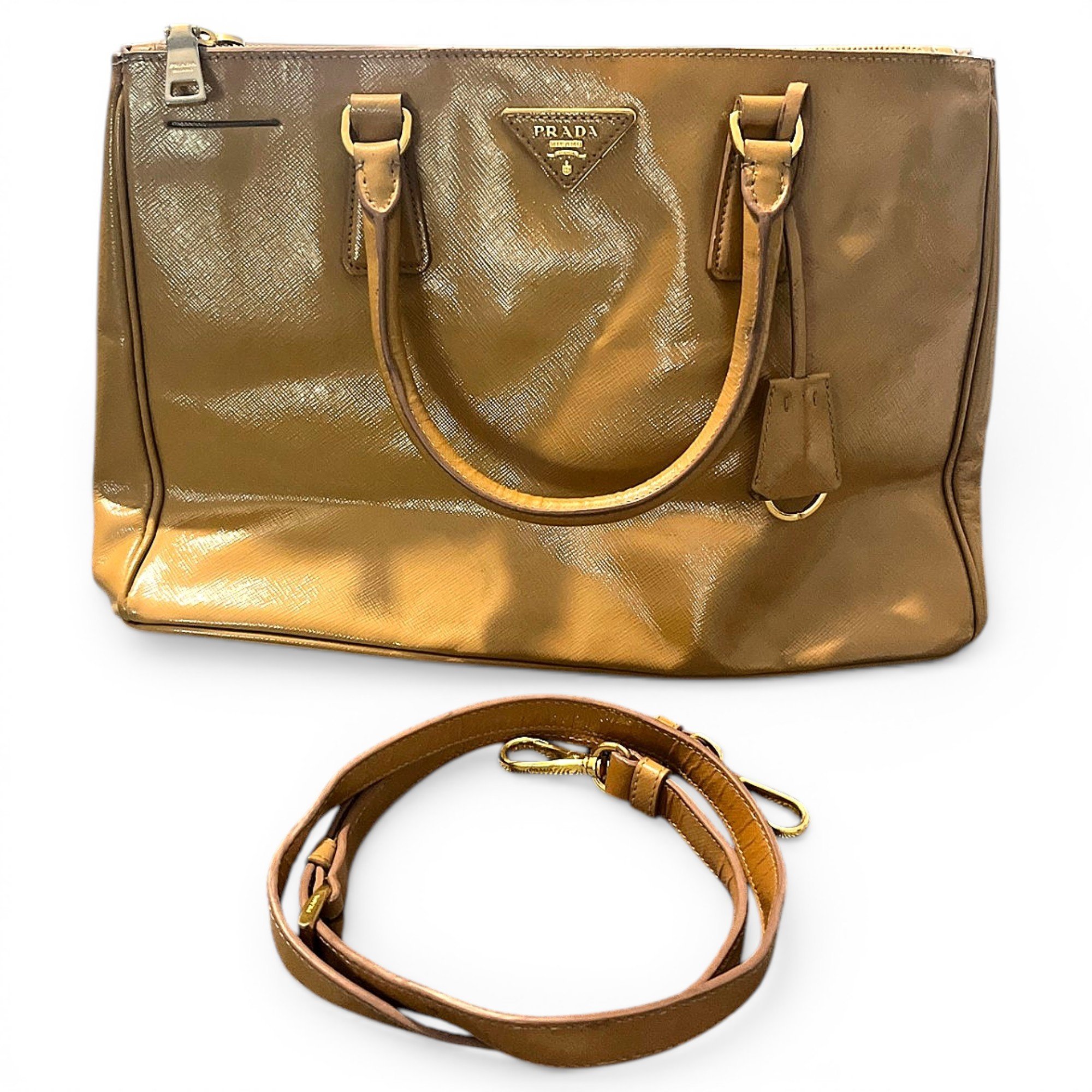Bibliothèque leather crossbody bag