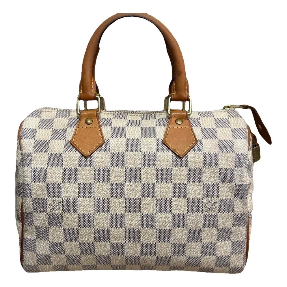Speedy leather handbag