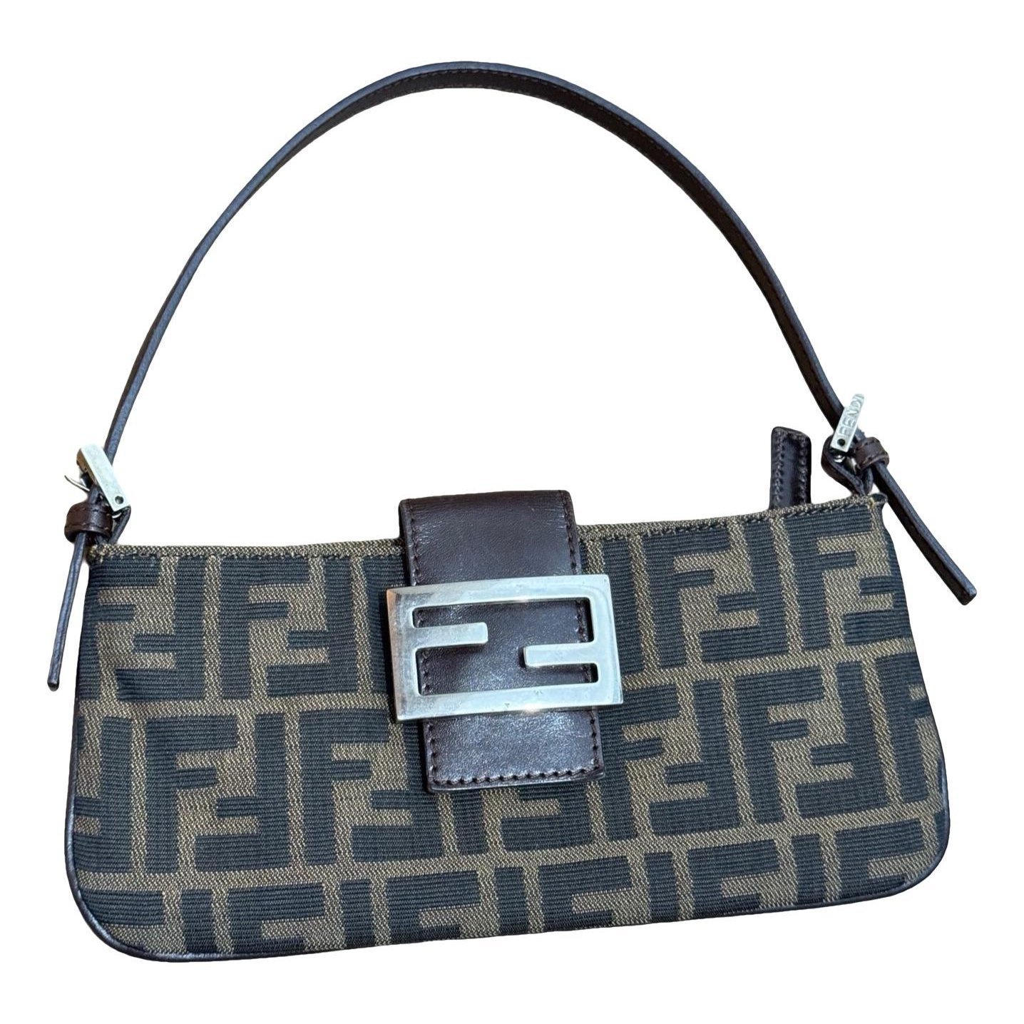 Baguette cloth clutch bag