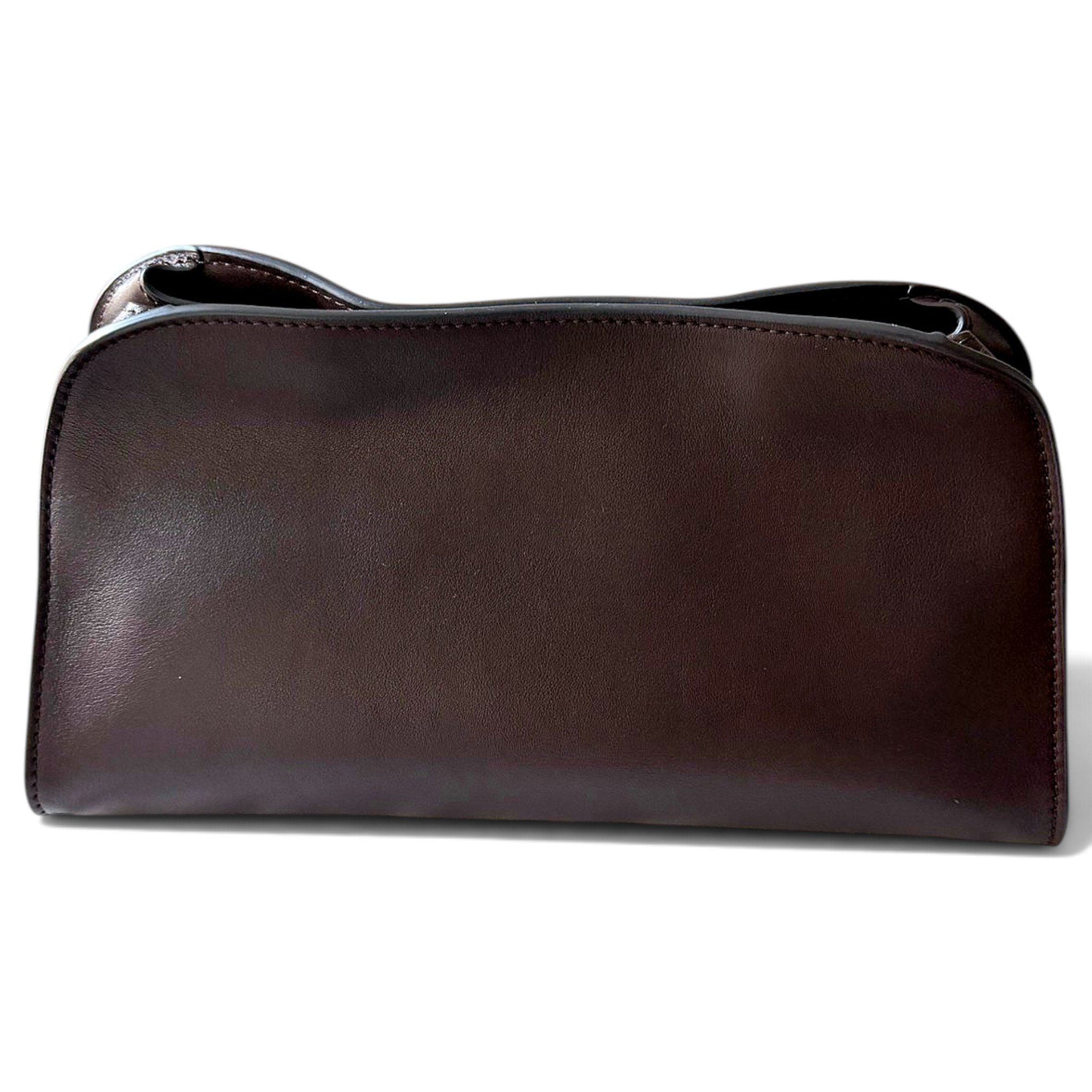 The Row Leather clutch bag
