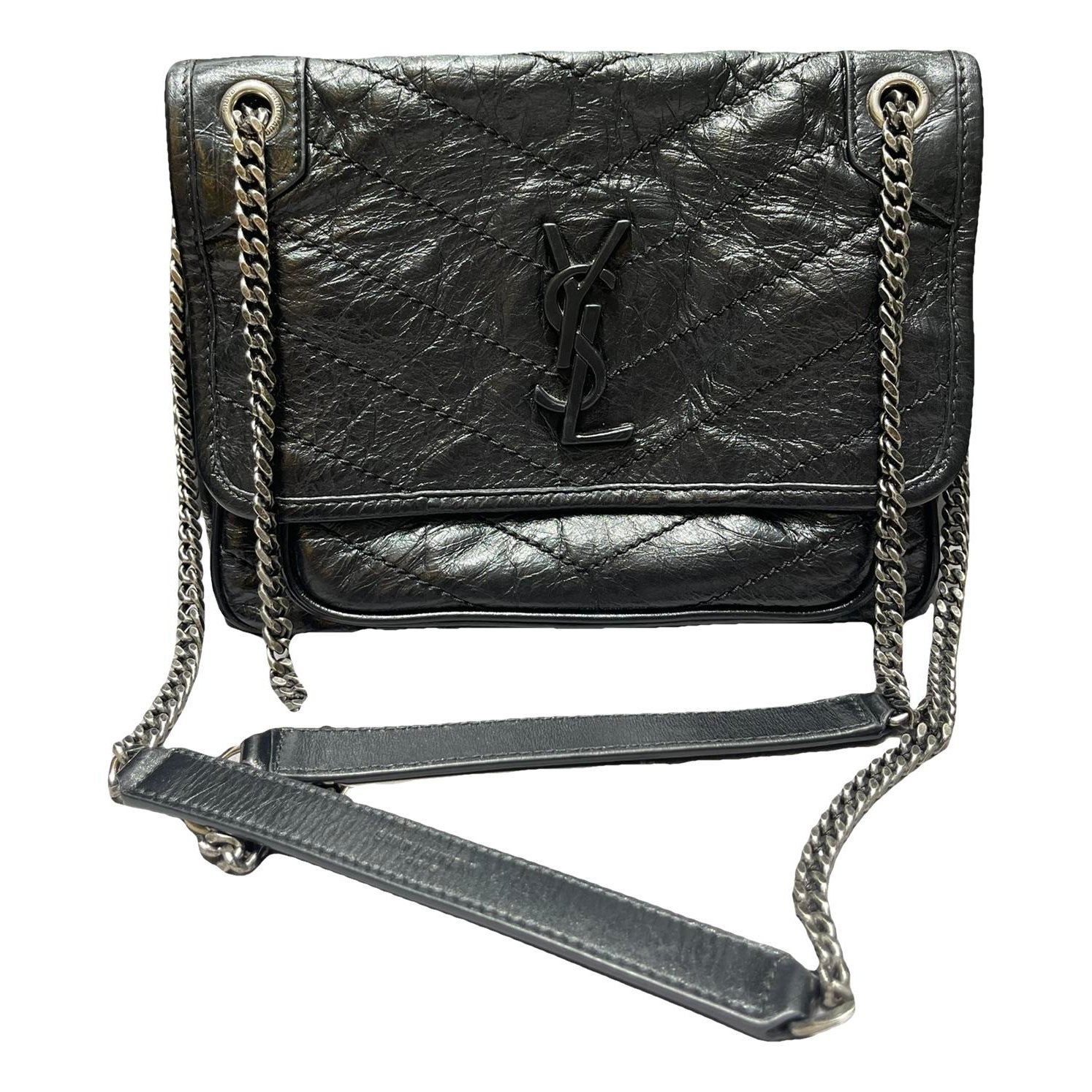 Niki leather crossbody bag
