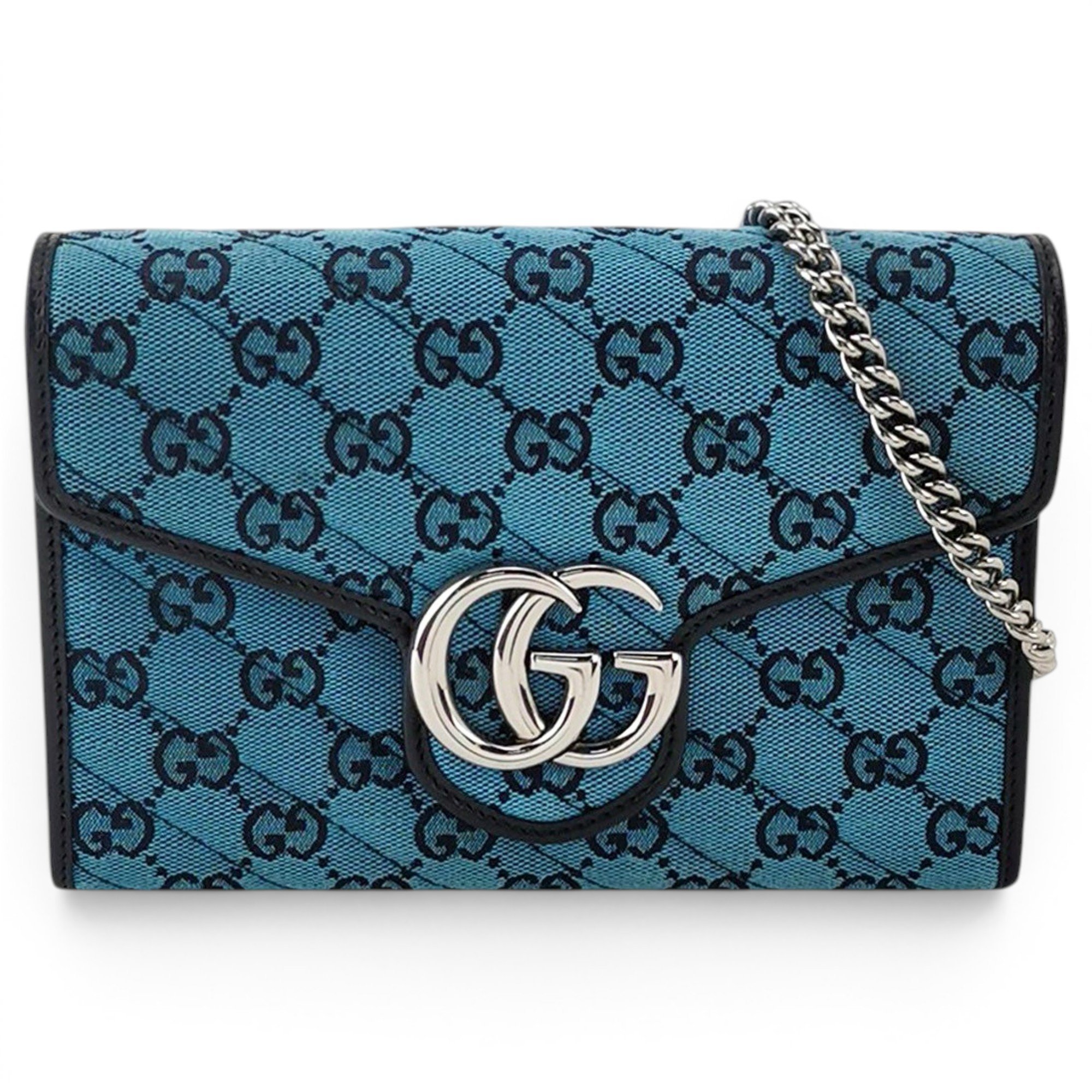 Gucci GG Marmont Chain cloth handbag