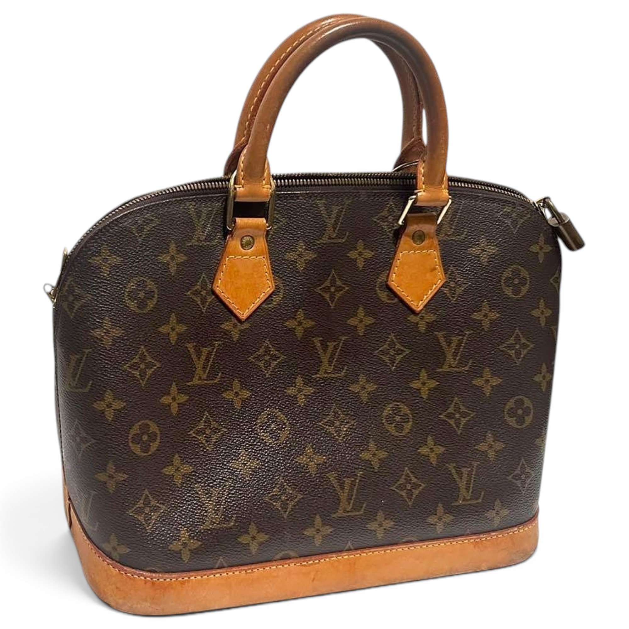 Alma leather handbag