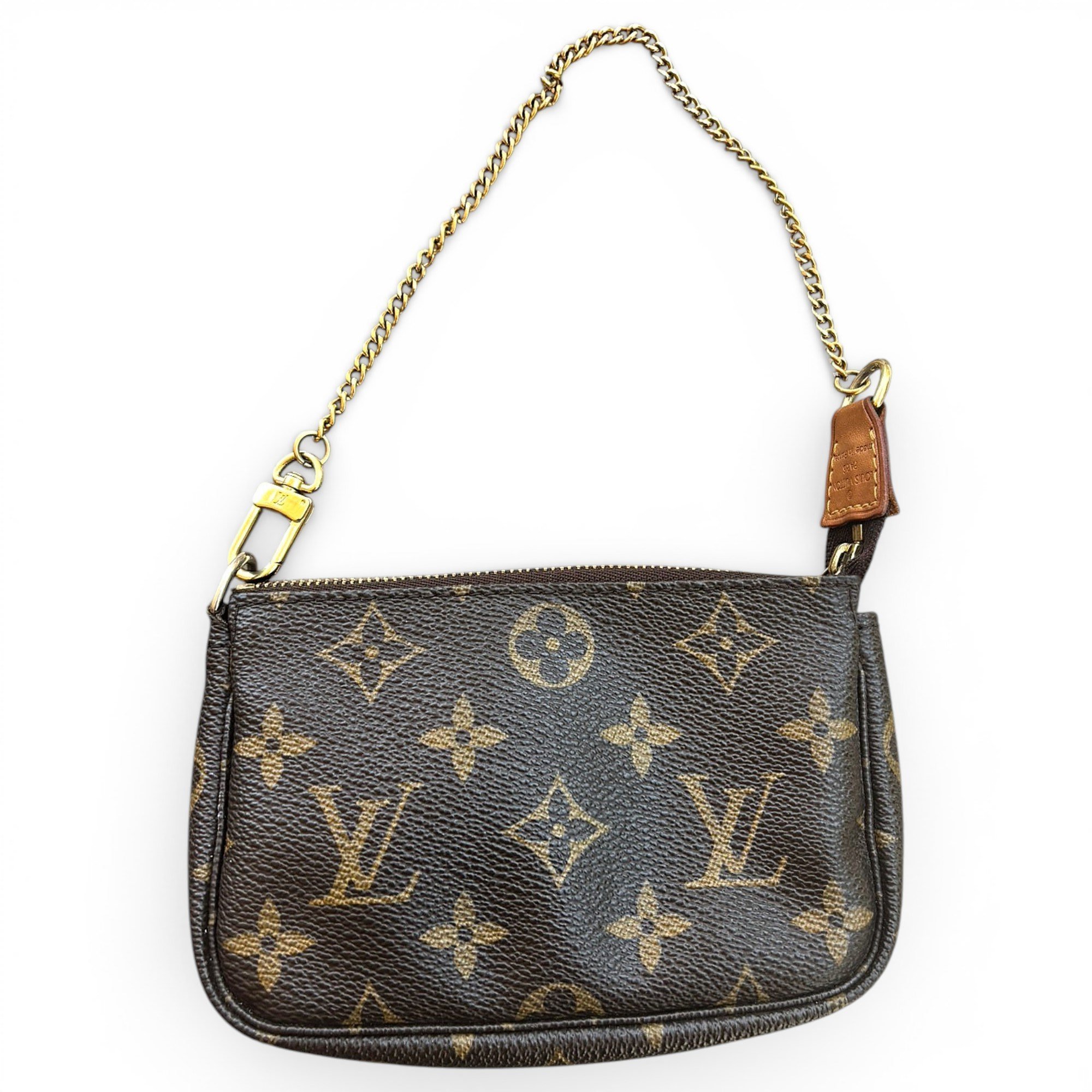 Pochette Accessoire leather handbag