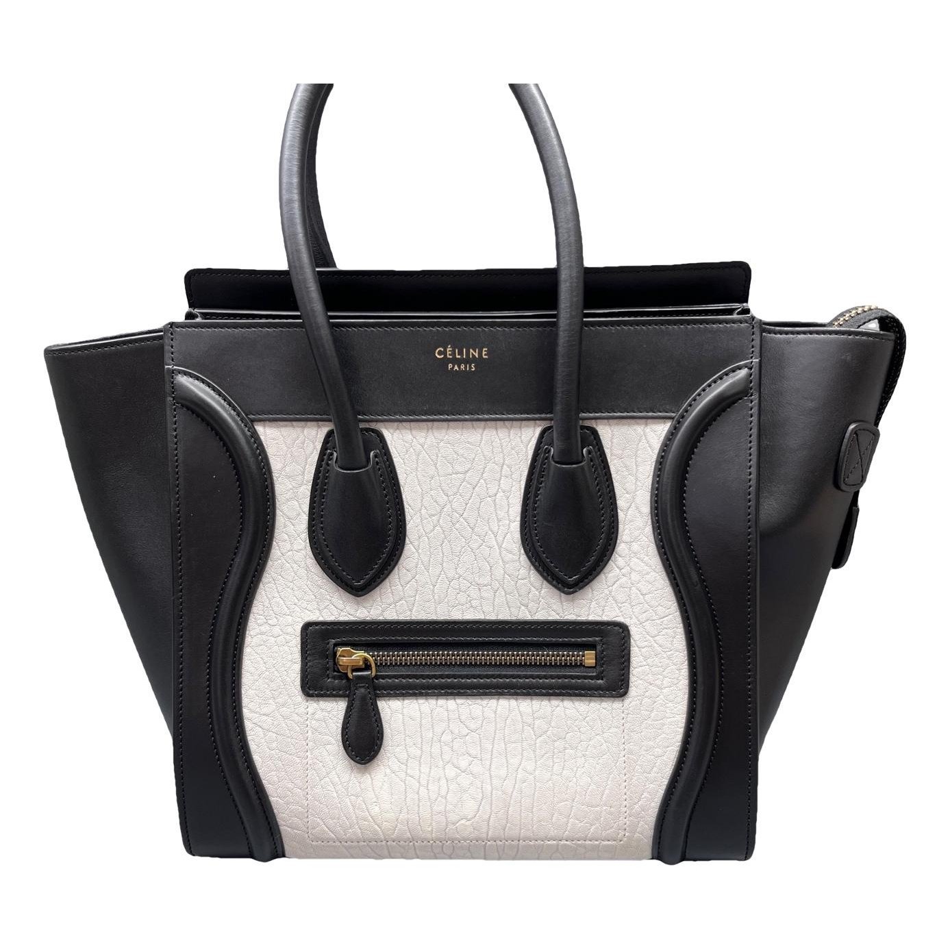 Luggage leather handbag