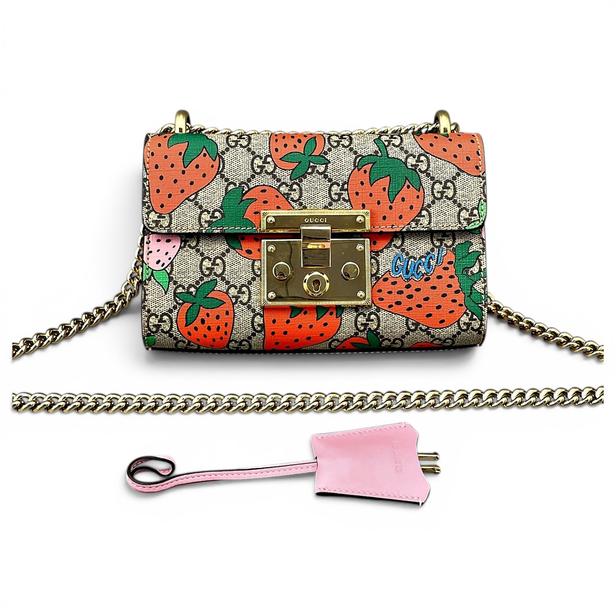 Padlock cloth crossbody bag