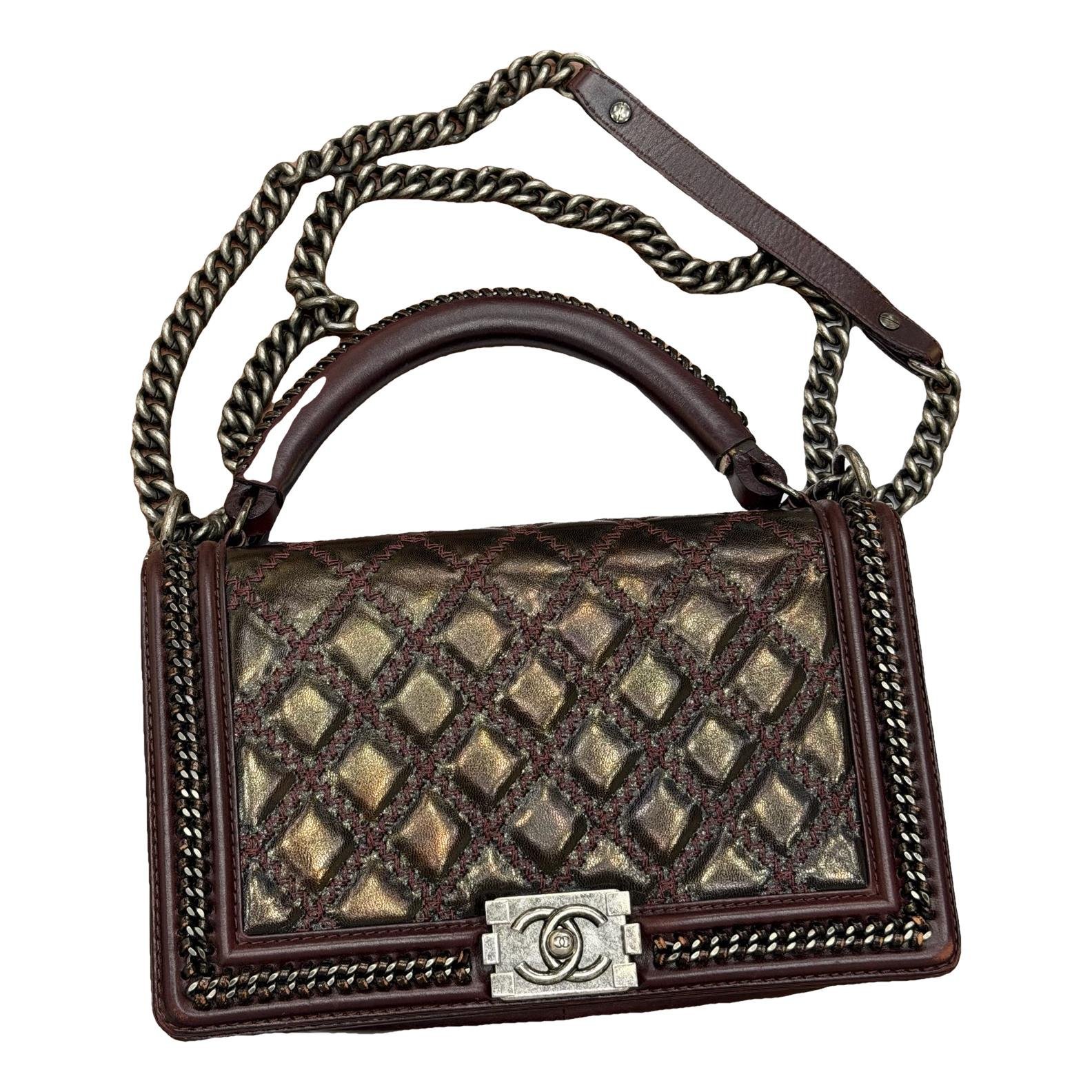 Boy leather bag