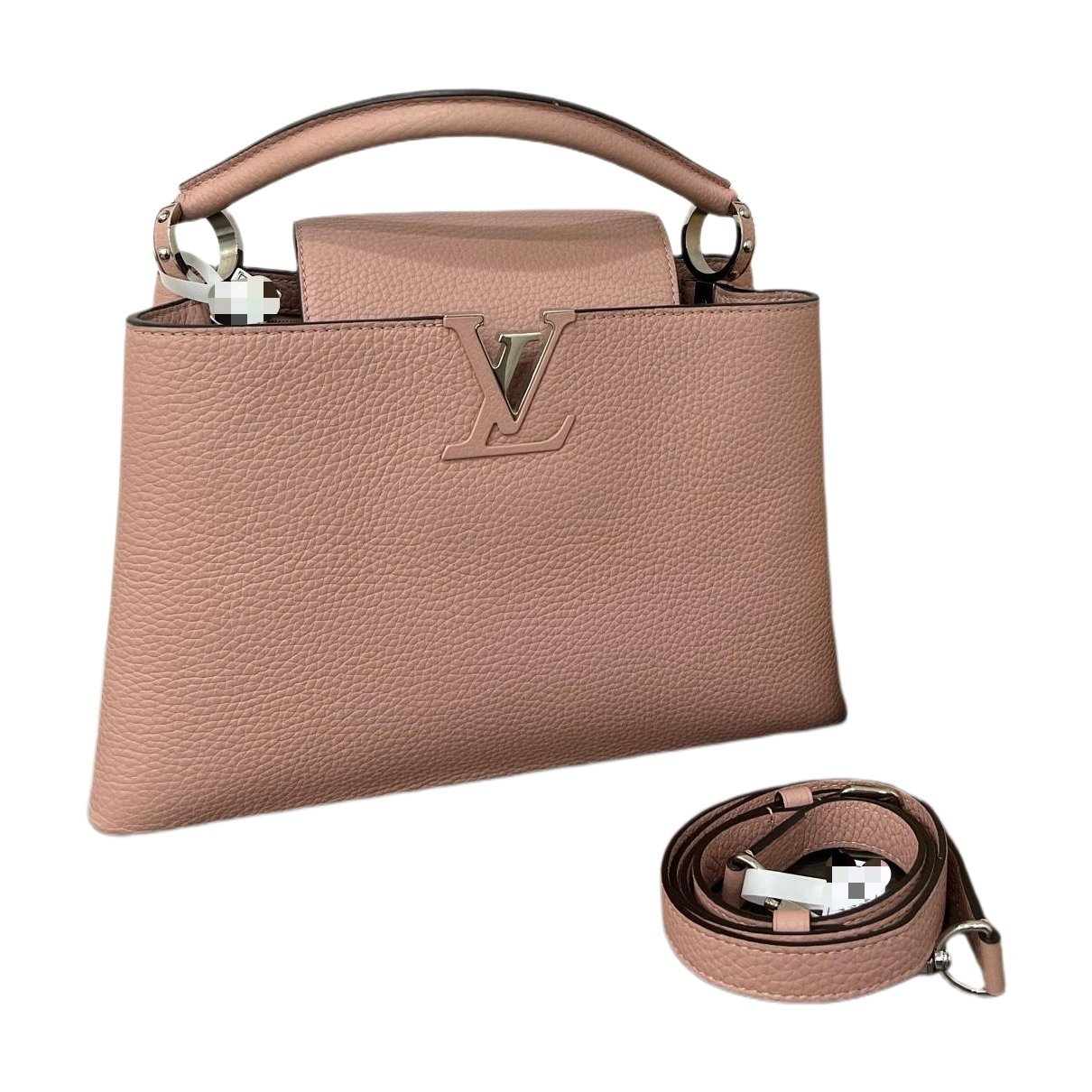 Capucines leather handbag
