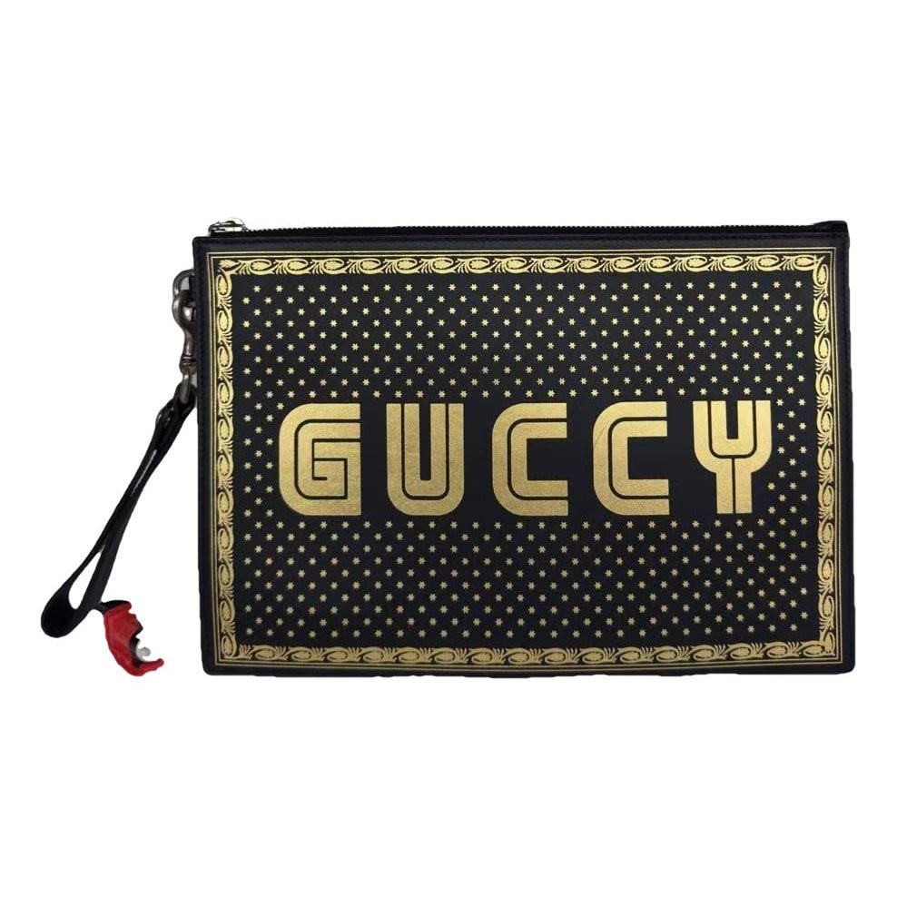Guccy clutch leather clutch bag