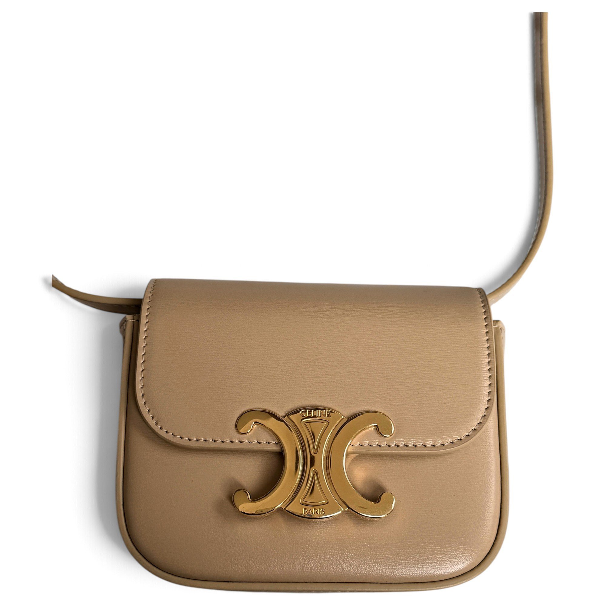 Leather mini bag