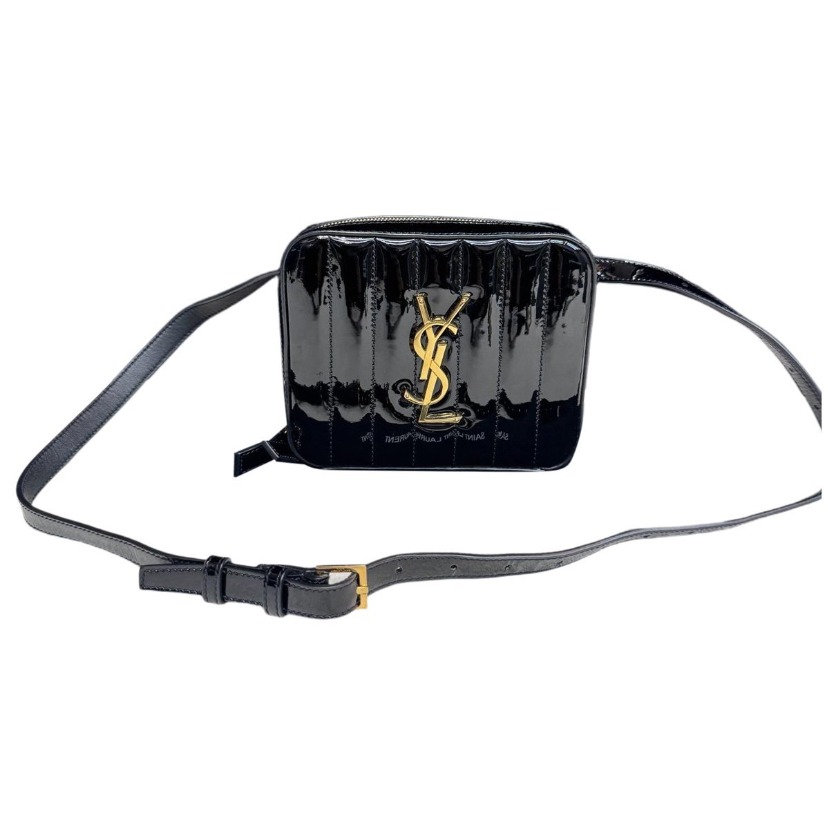 Vicky patent leather handbag
