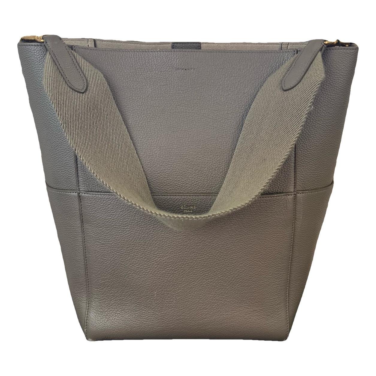 Seau Sangle leather tote