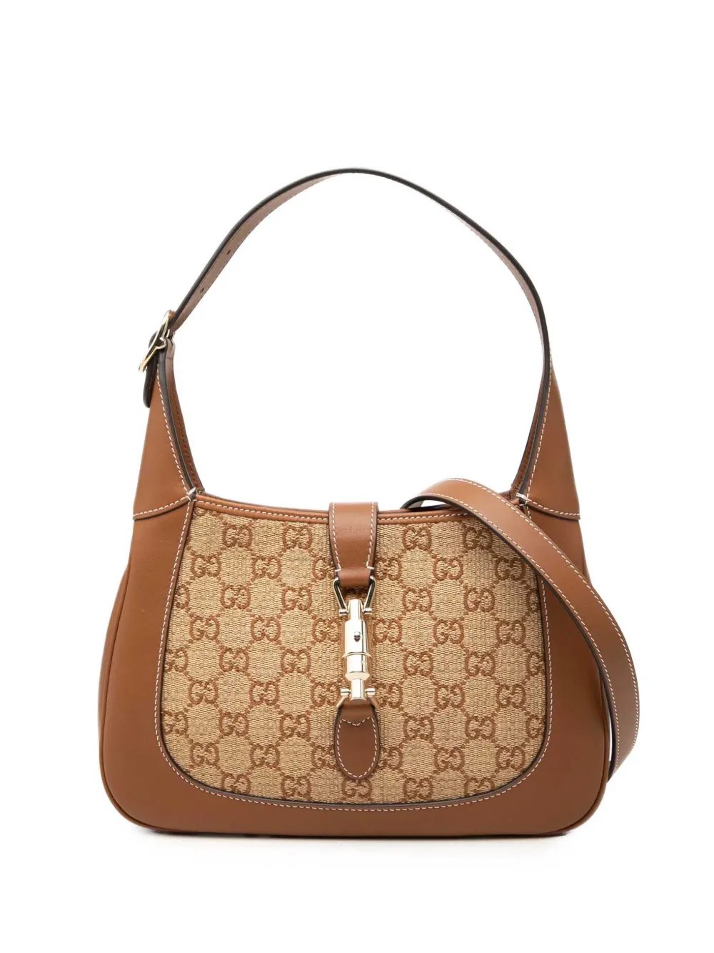 2016-2026 Medium GG Raffia Jackie 1961 crossbody bag