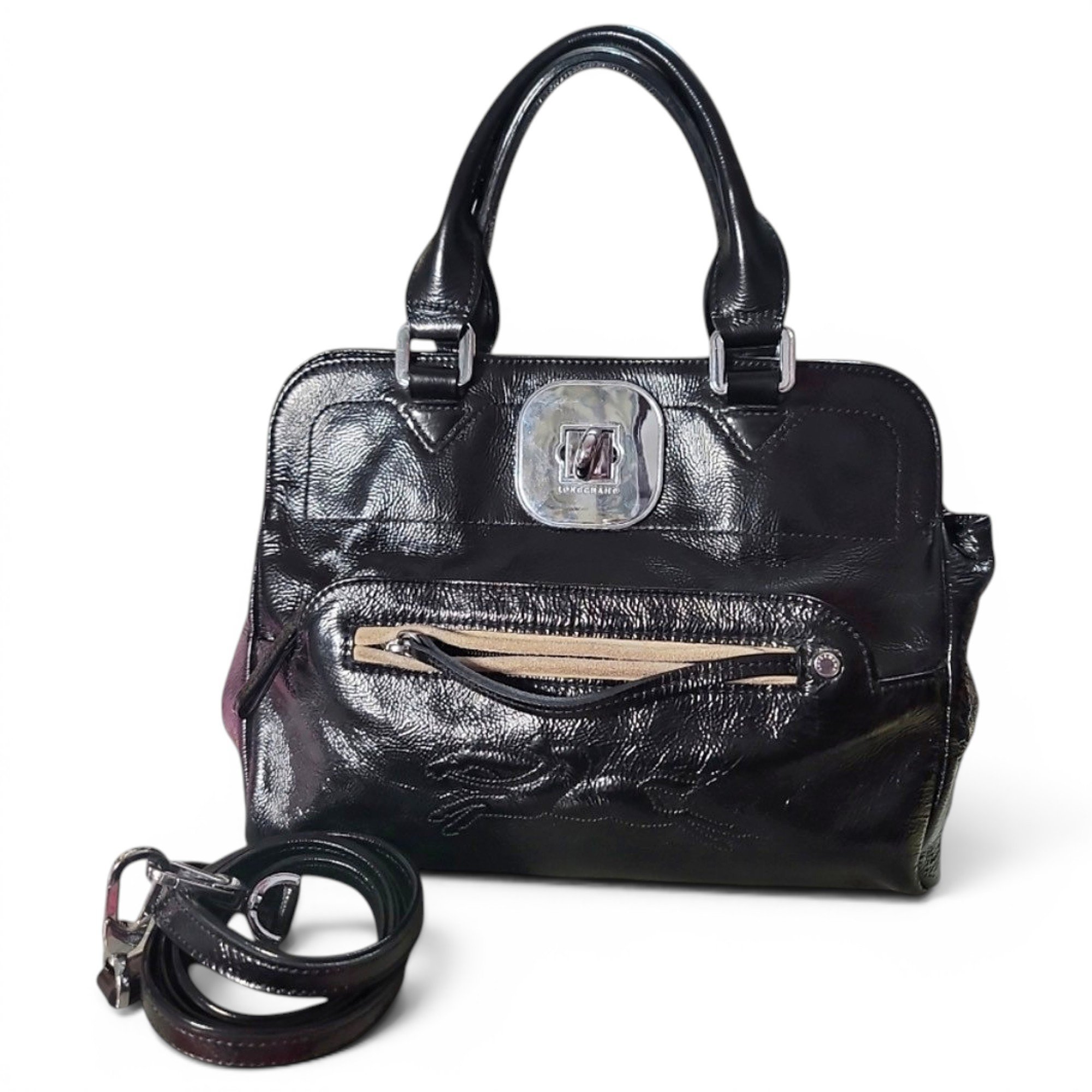 Leather satchel