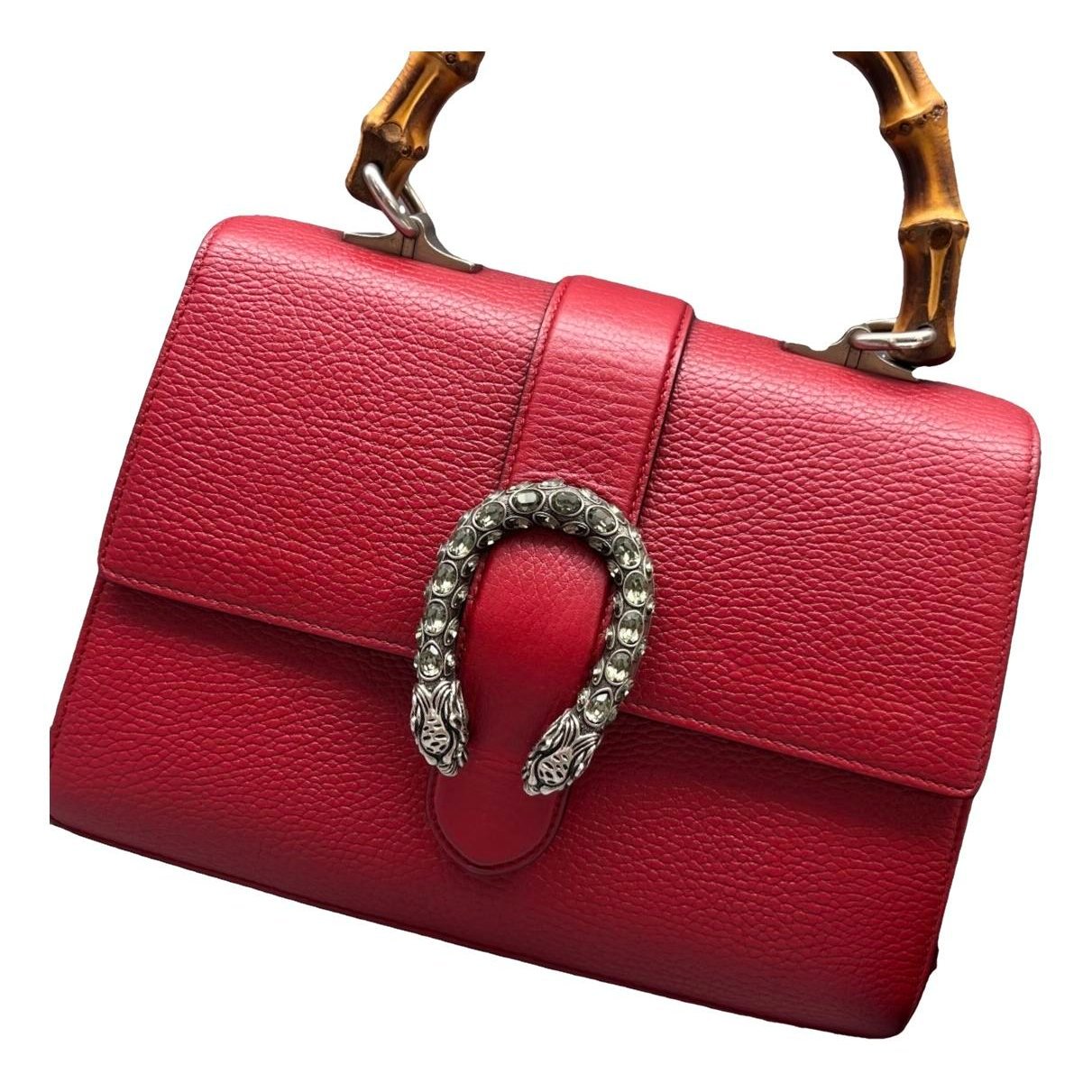 Dionysus Bamboo leather handbag