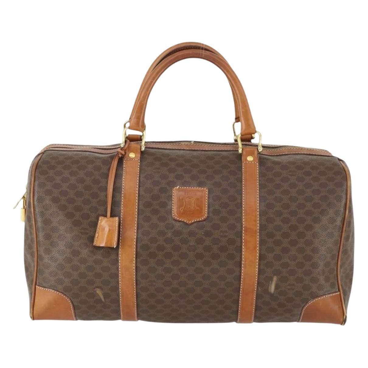 Leather bowling bag