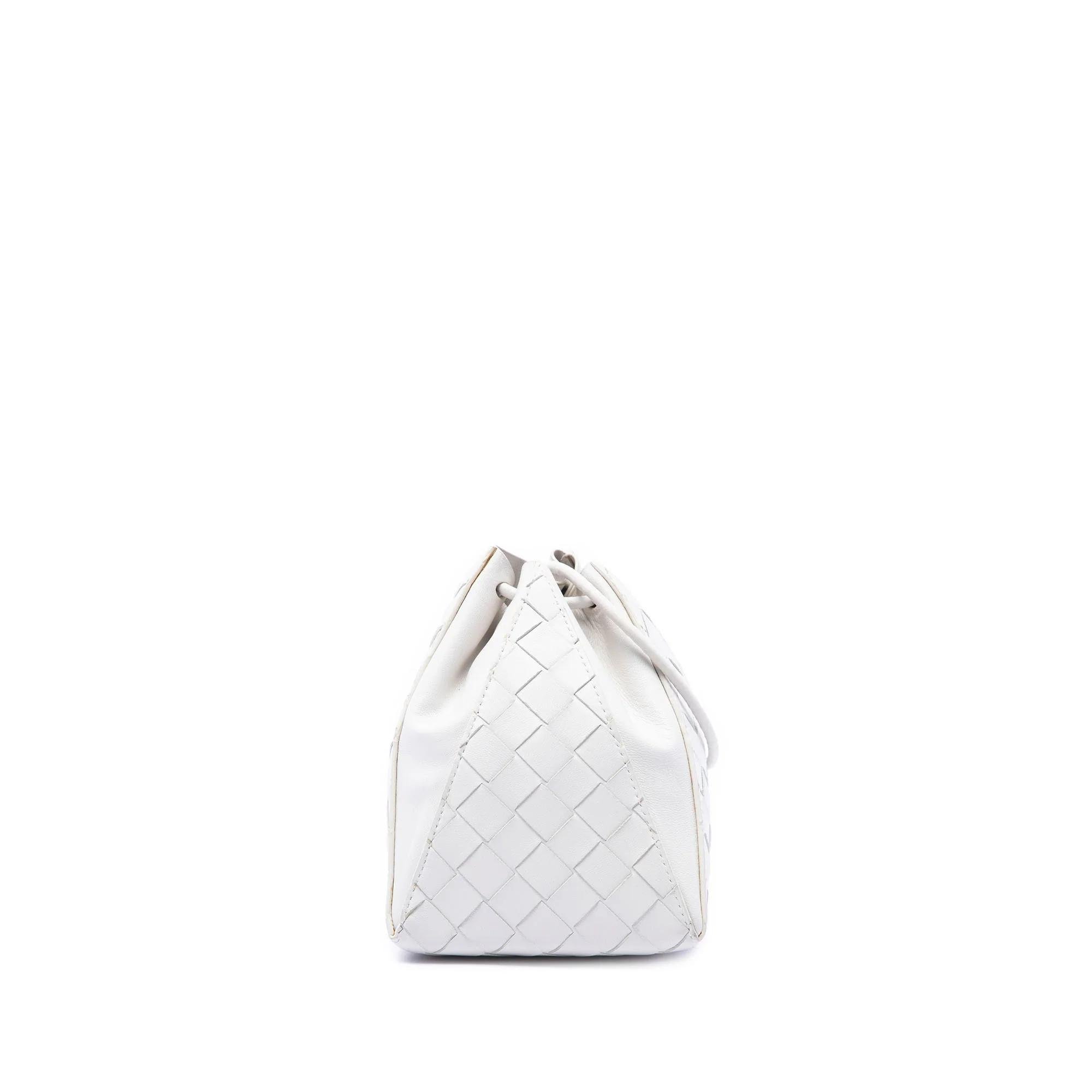 Knot leather handbag