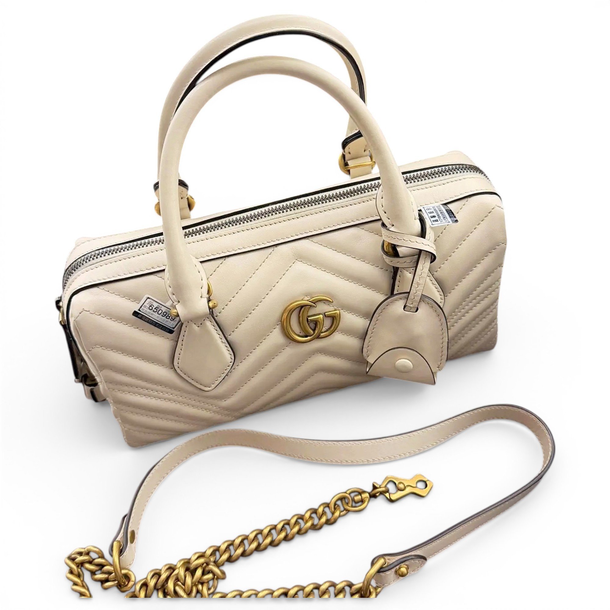 Leather handbag