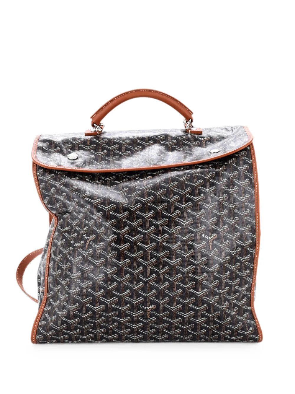 Saint Leger Briefcase Coated Canvas backpack