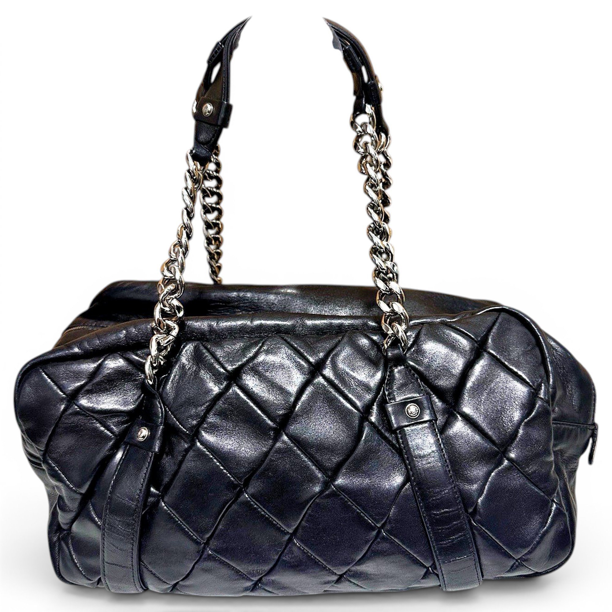 Leather tote