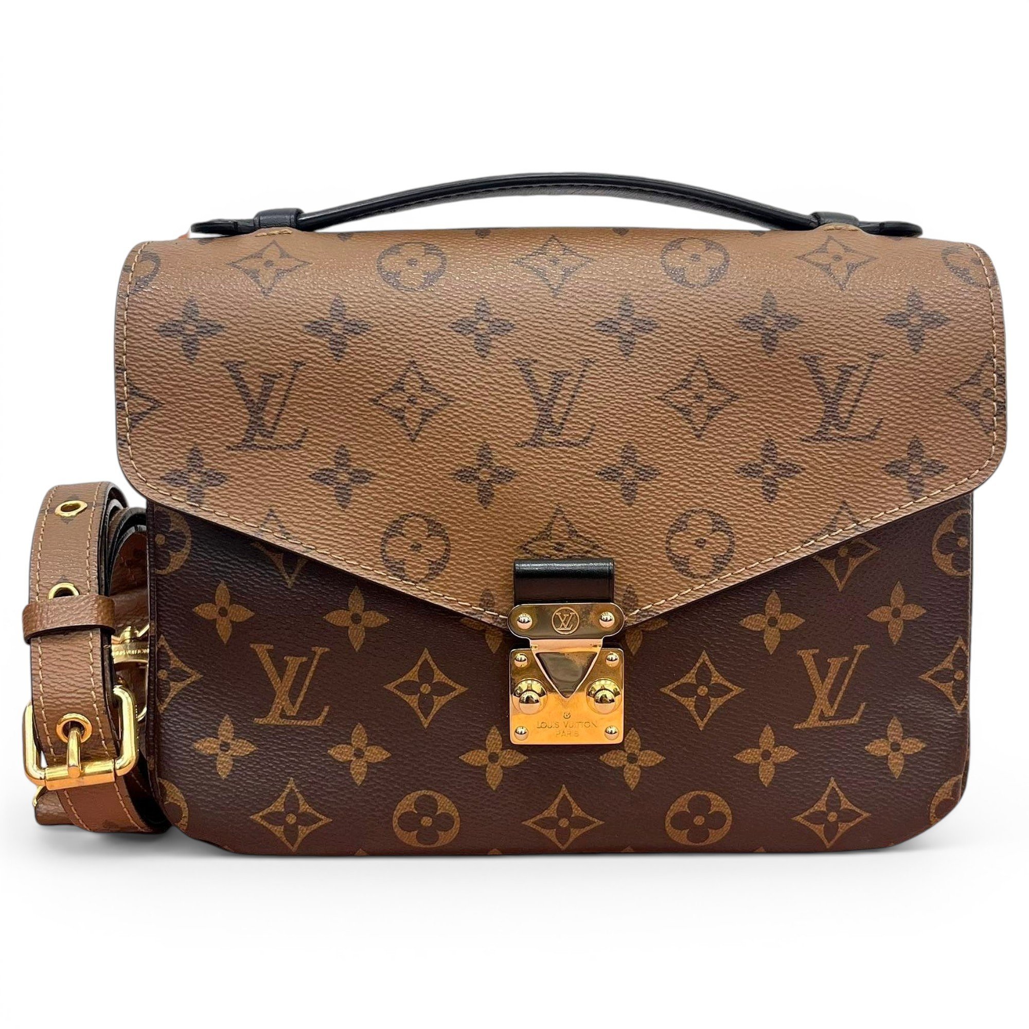 Metis leather handbag
