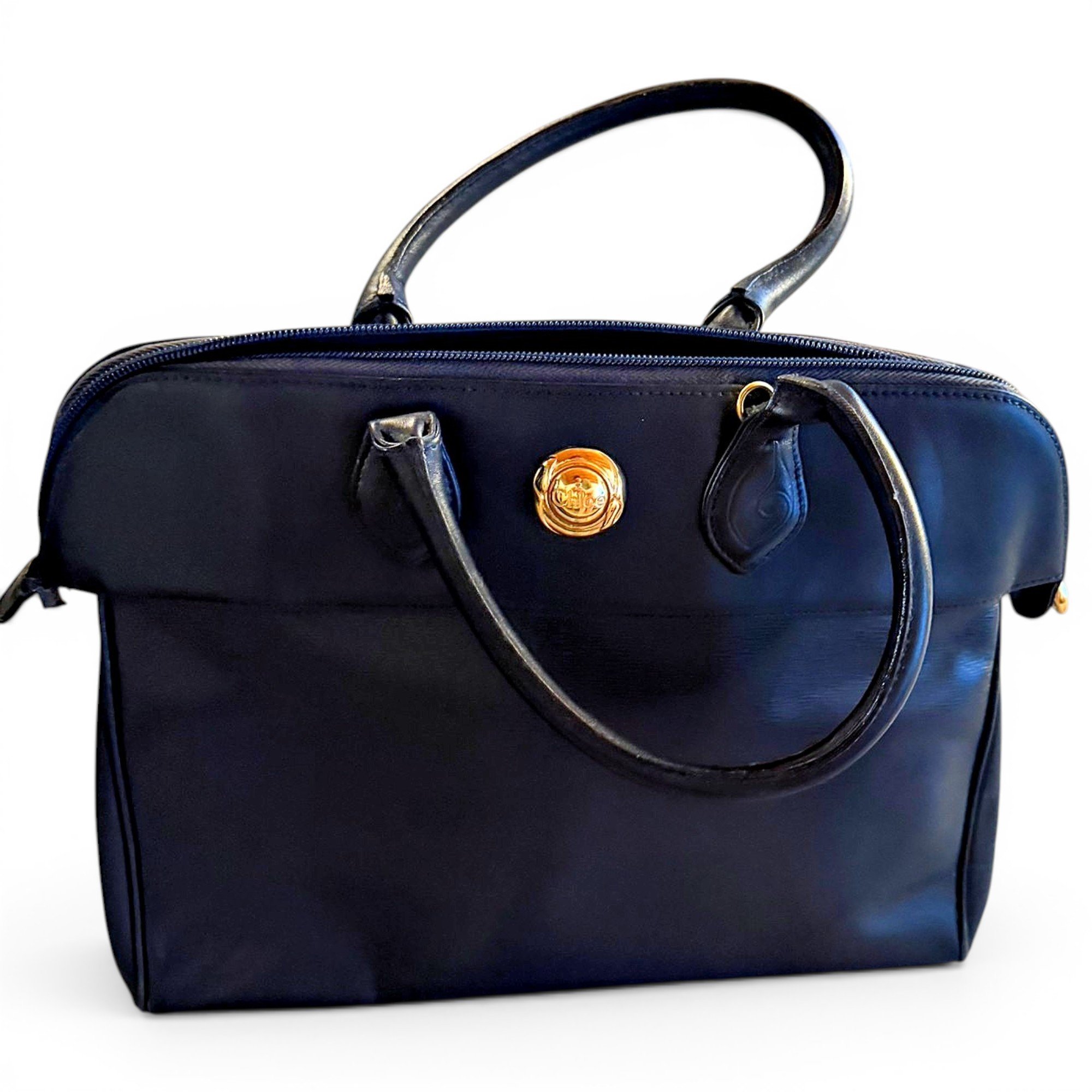 Leather handbag