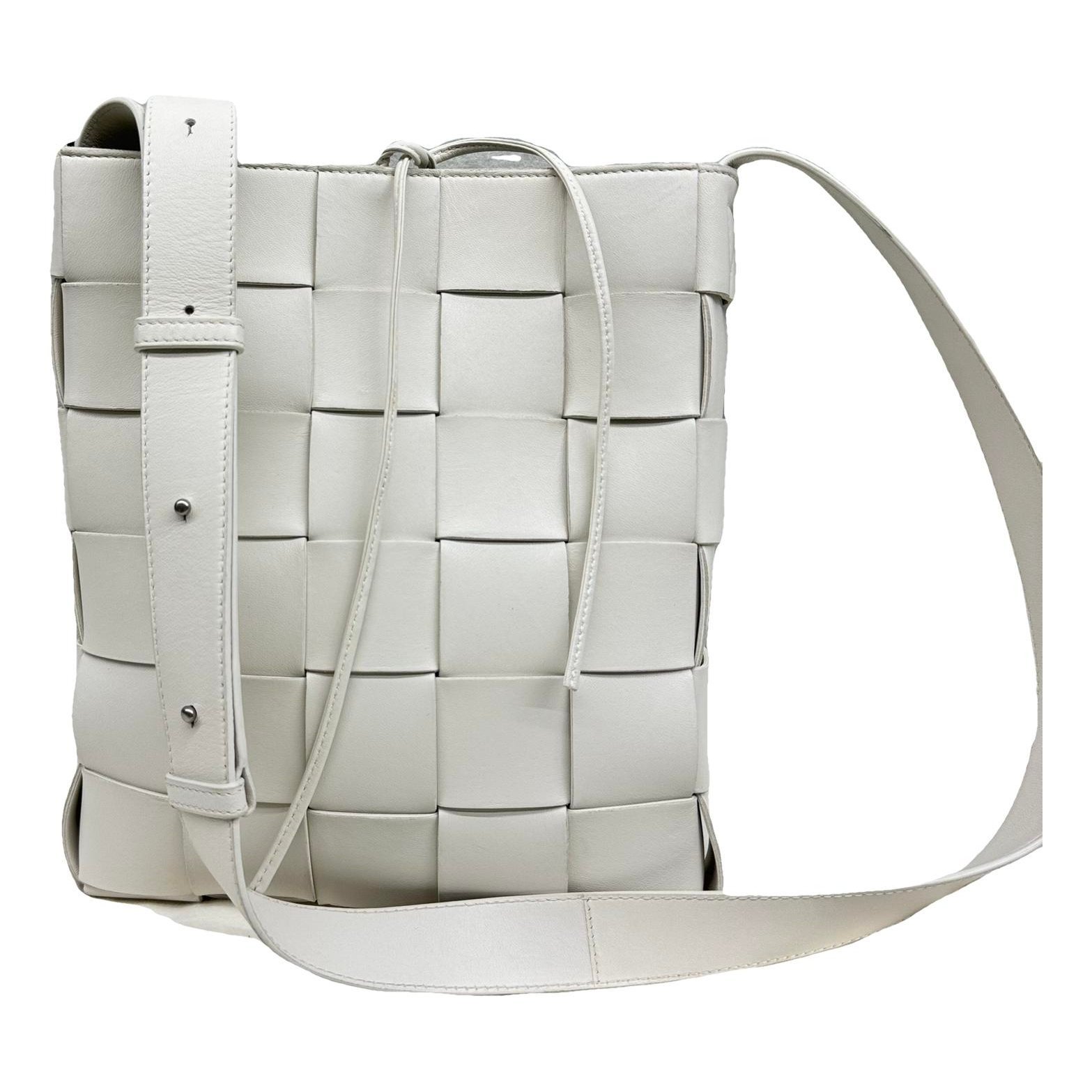 Brick Cassette leather handbag