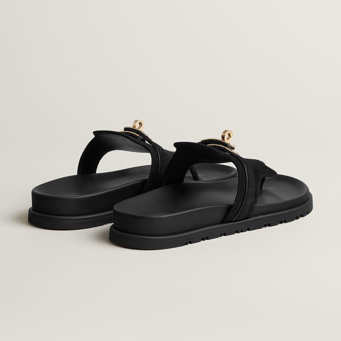 Noir Empire Sandal