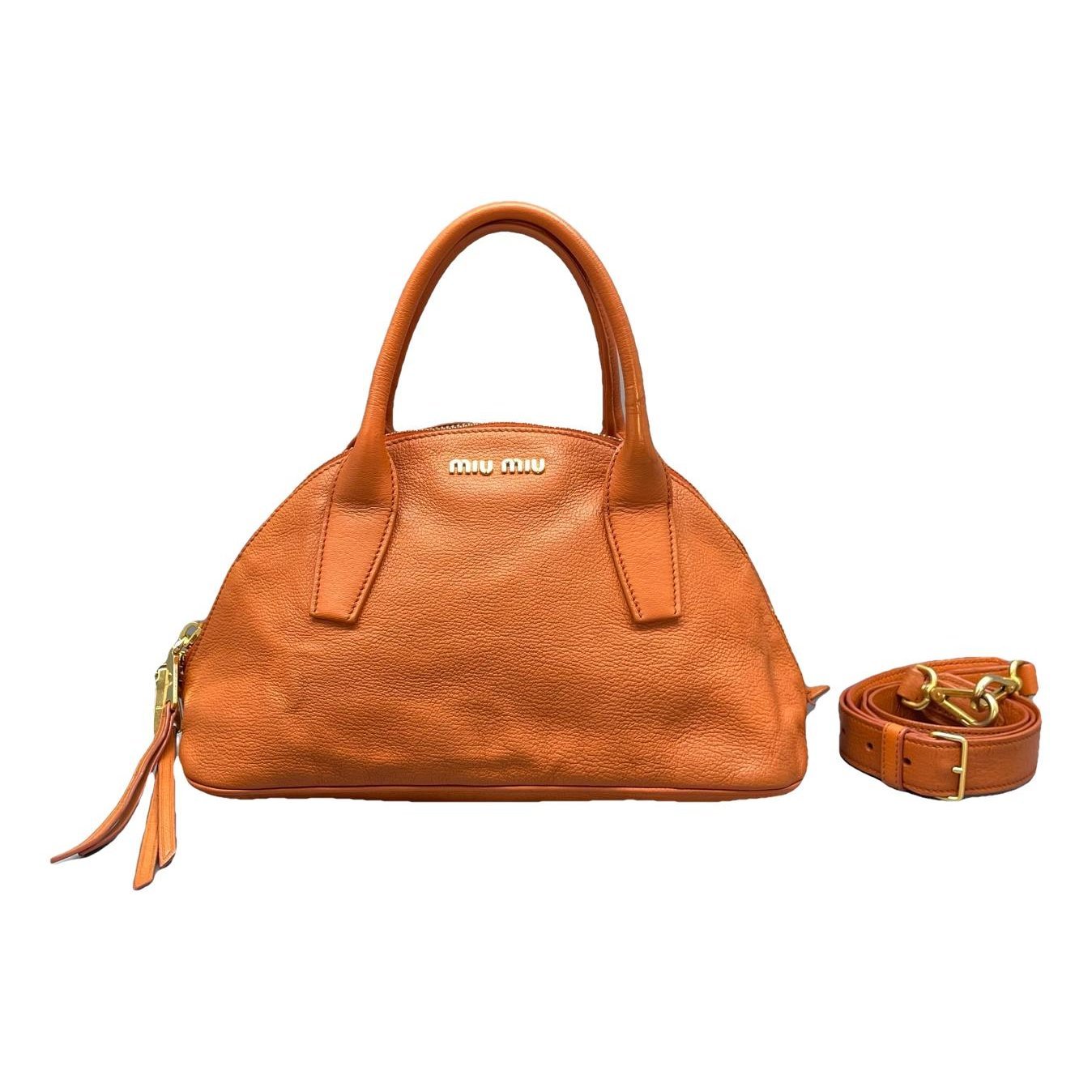 Leather handbag