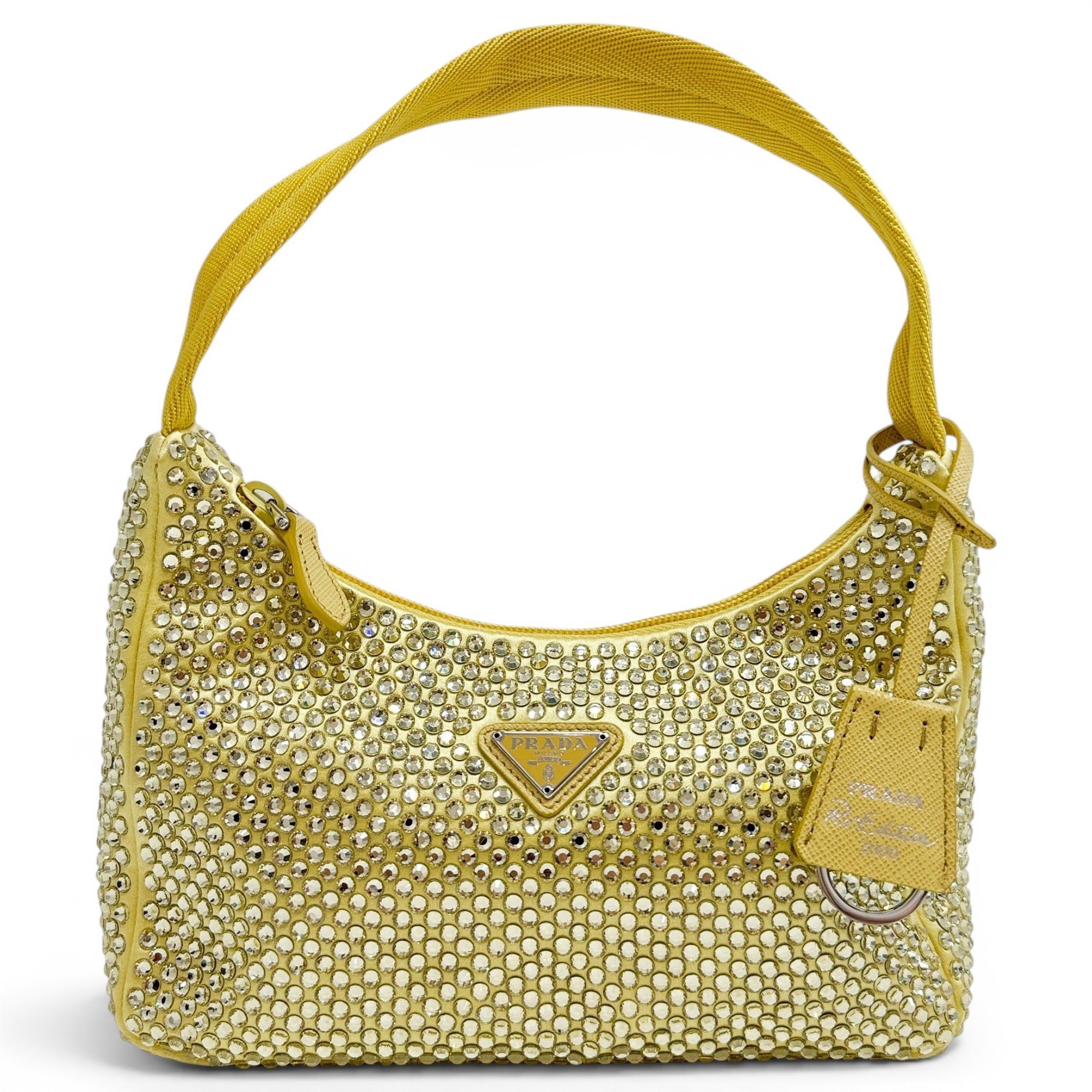 Re-Edition 2000 silk handbag