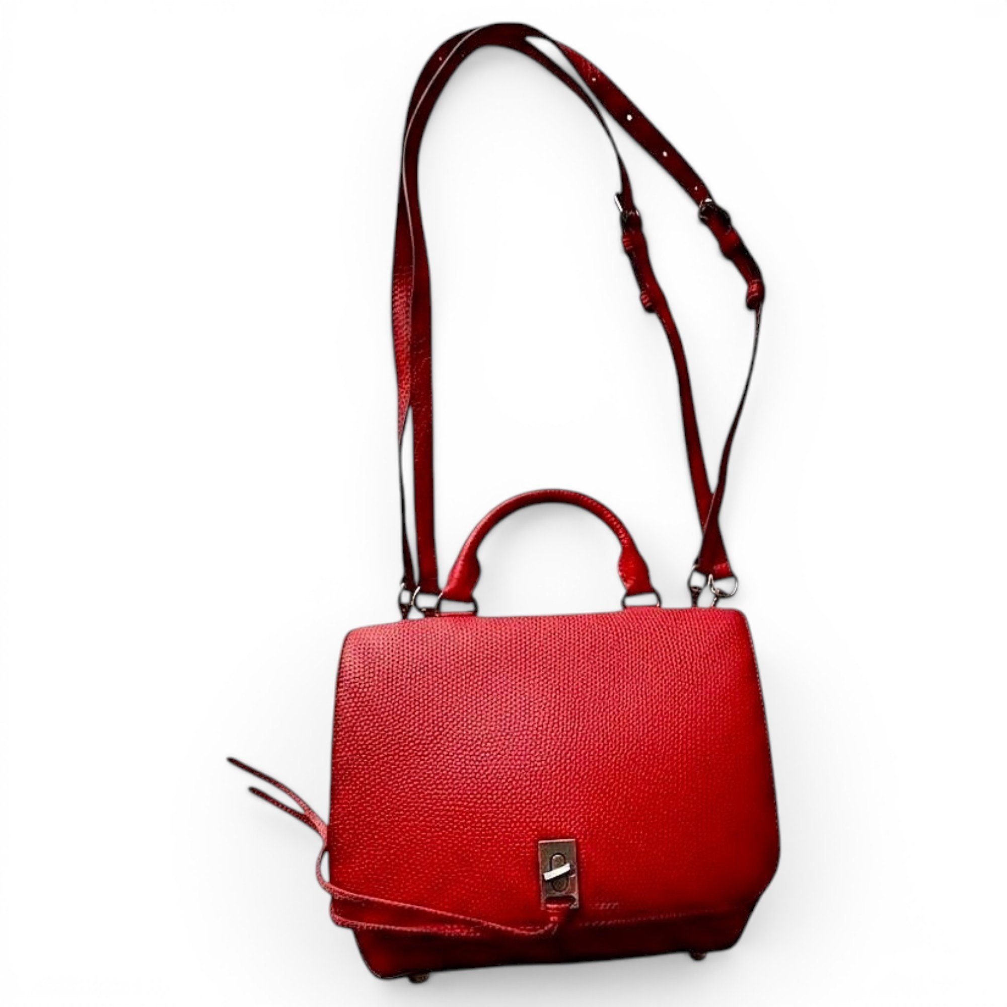 Leather backpack
