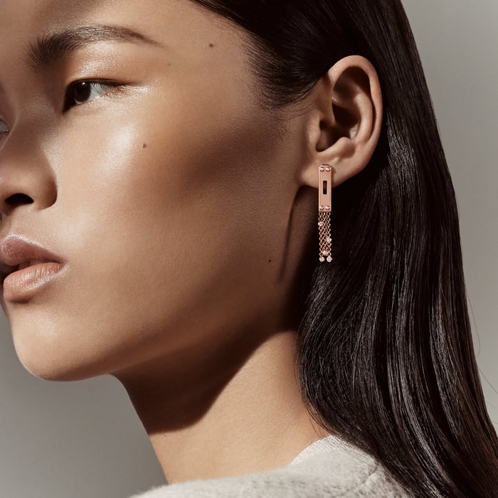 Sans Coloris Kelly Gavroche Earrings, Small Model