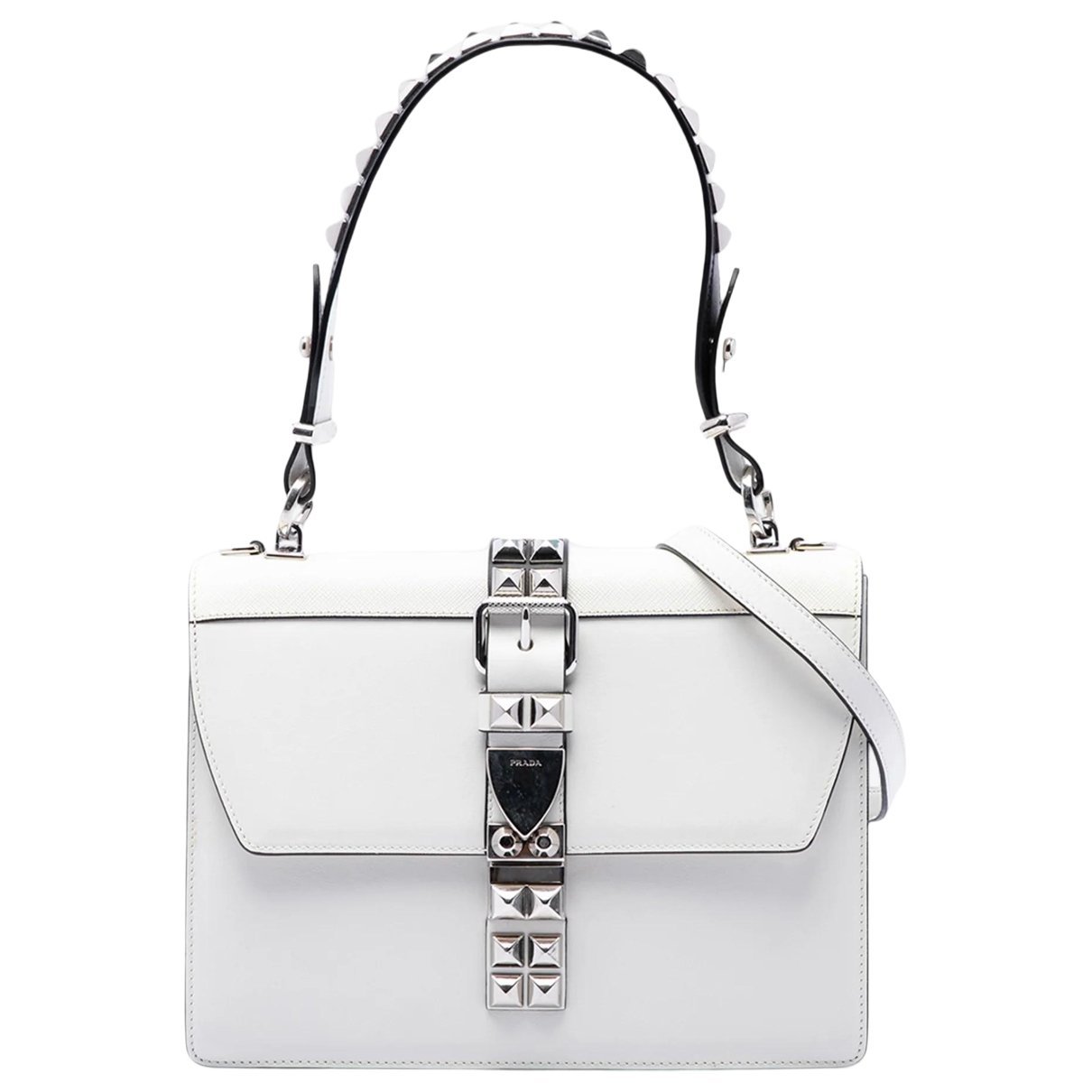 Elektra leather satchel