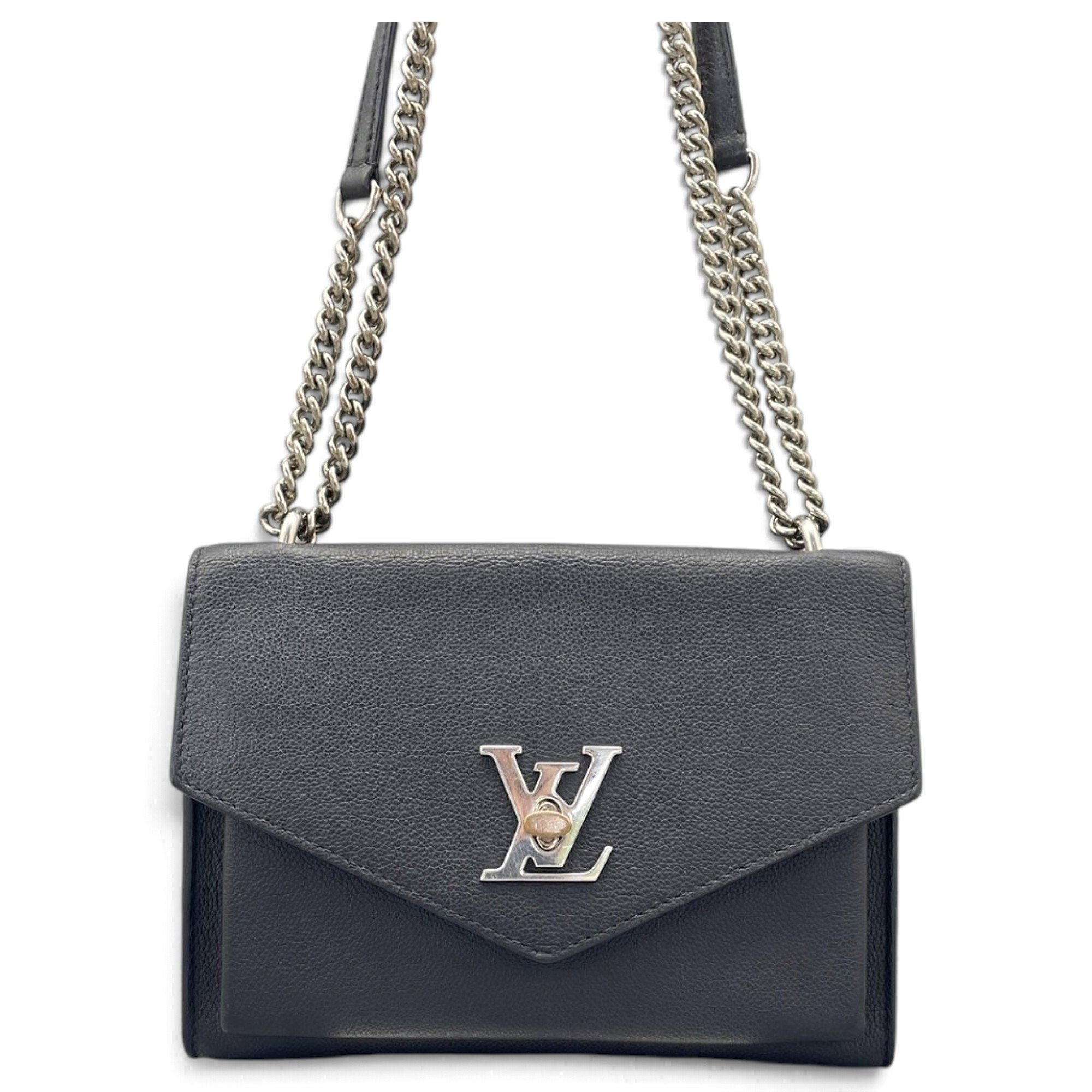 Lockme leather handbag