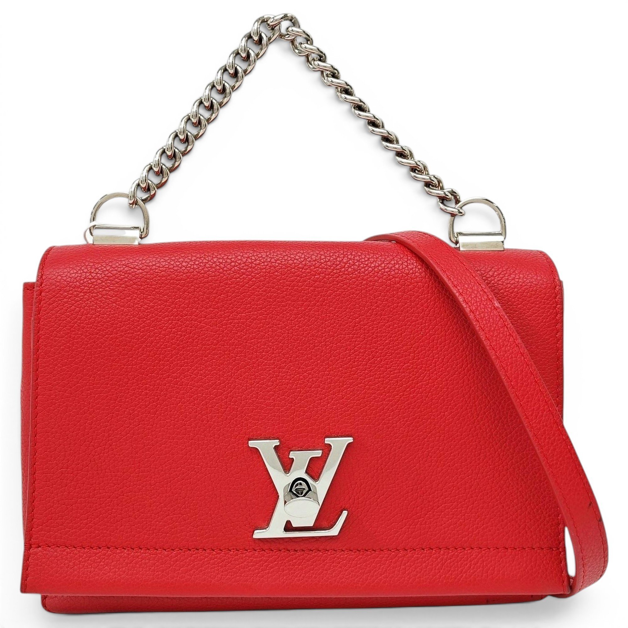 Lockme leather handbag