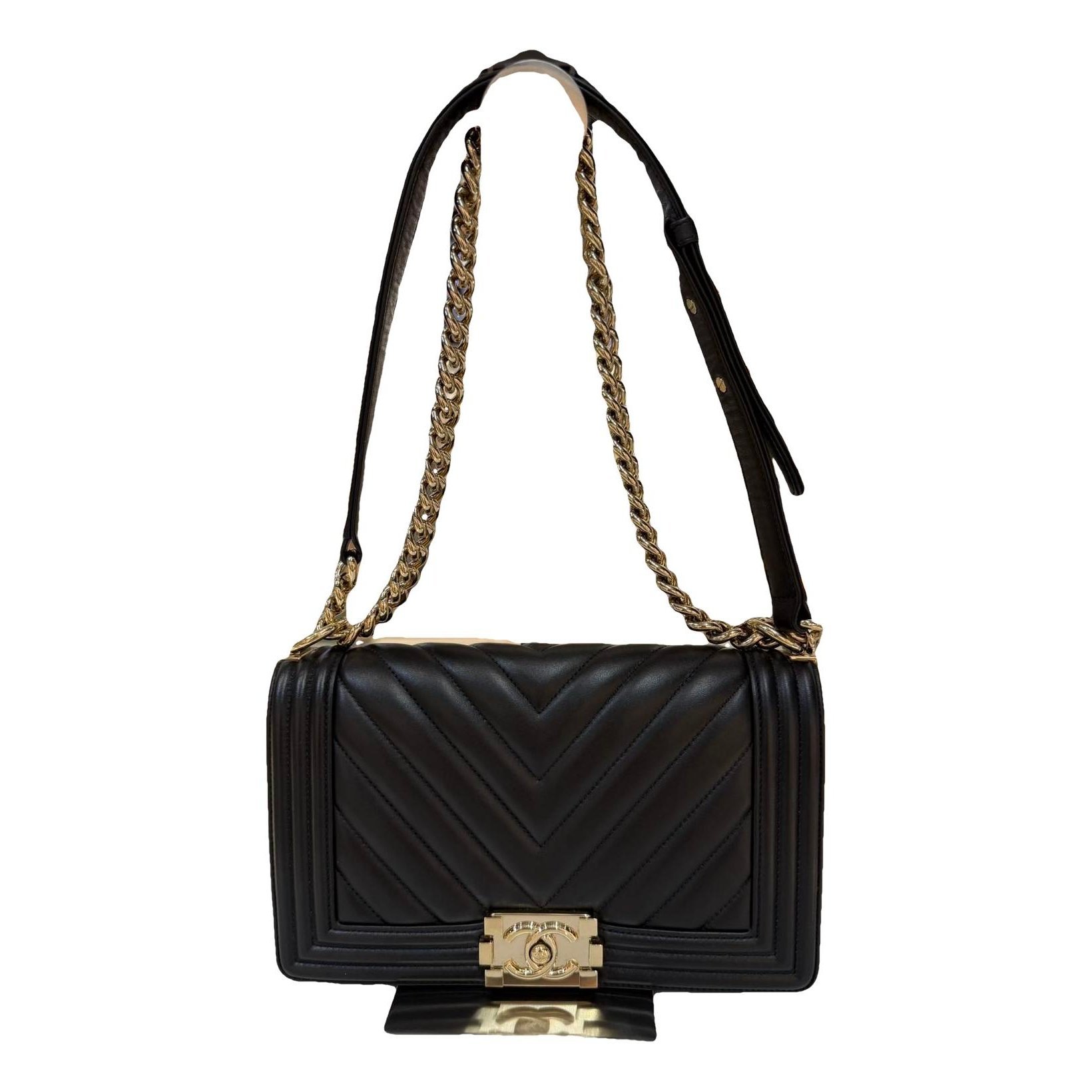 Boy leather handbag