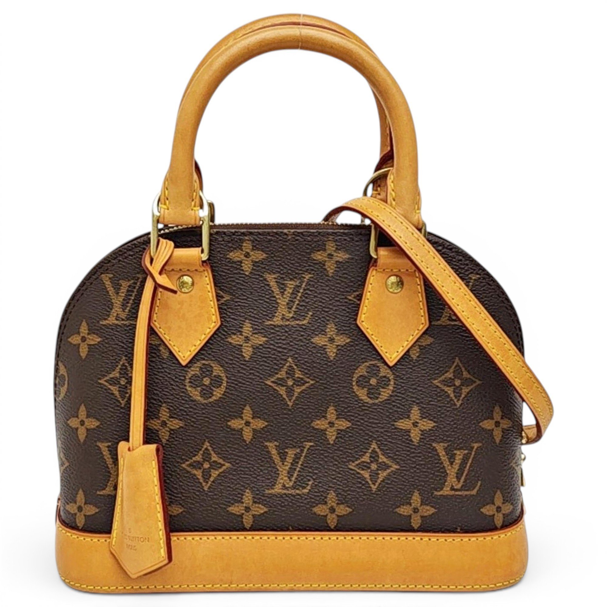 Alma leather handbag