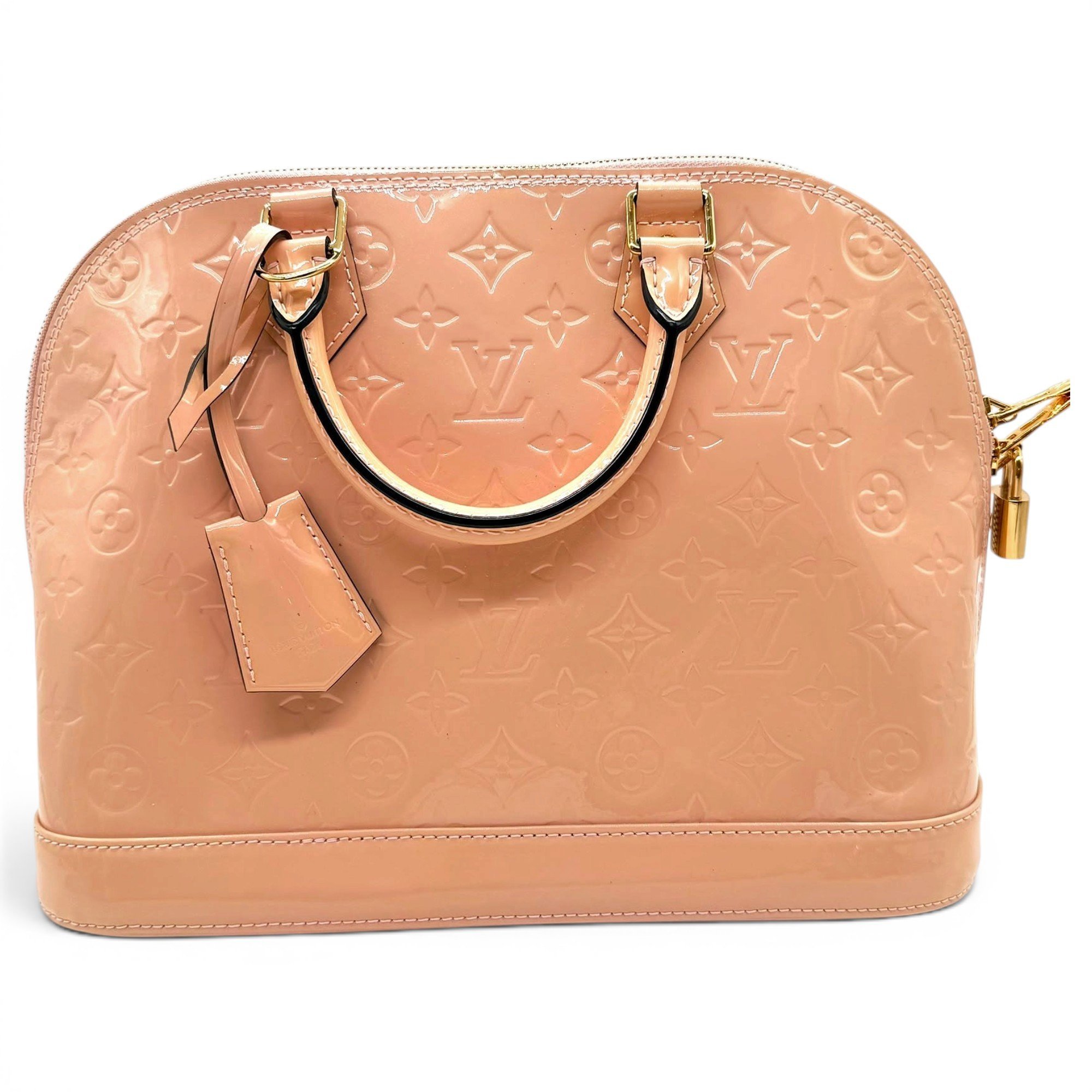 Alma leather handbag