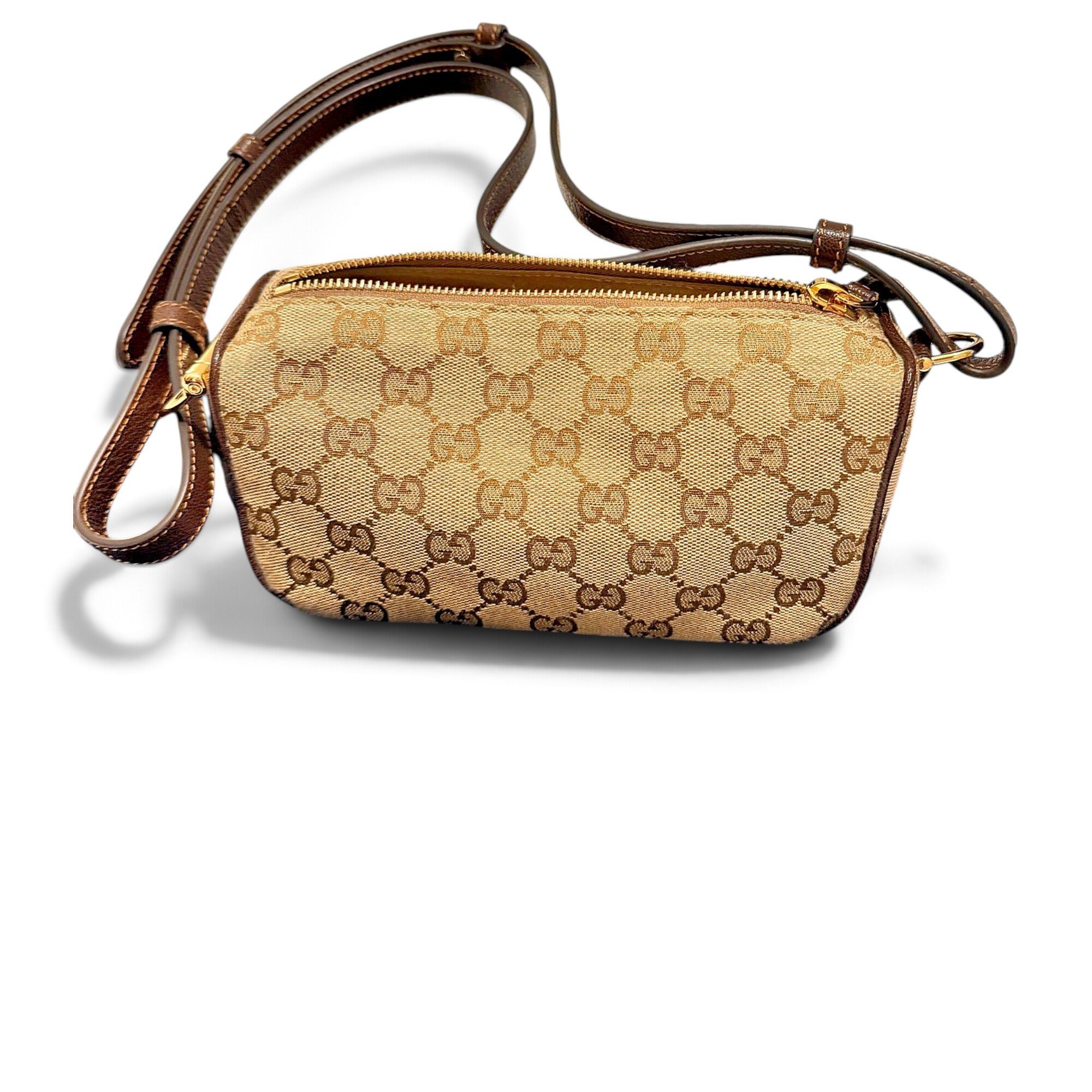 Half Horsebit cloth handbag